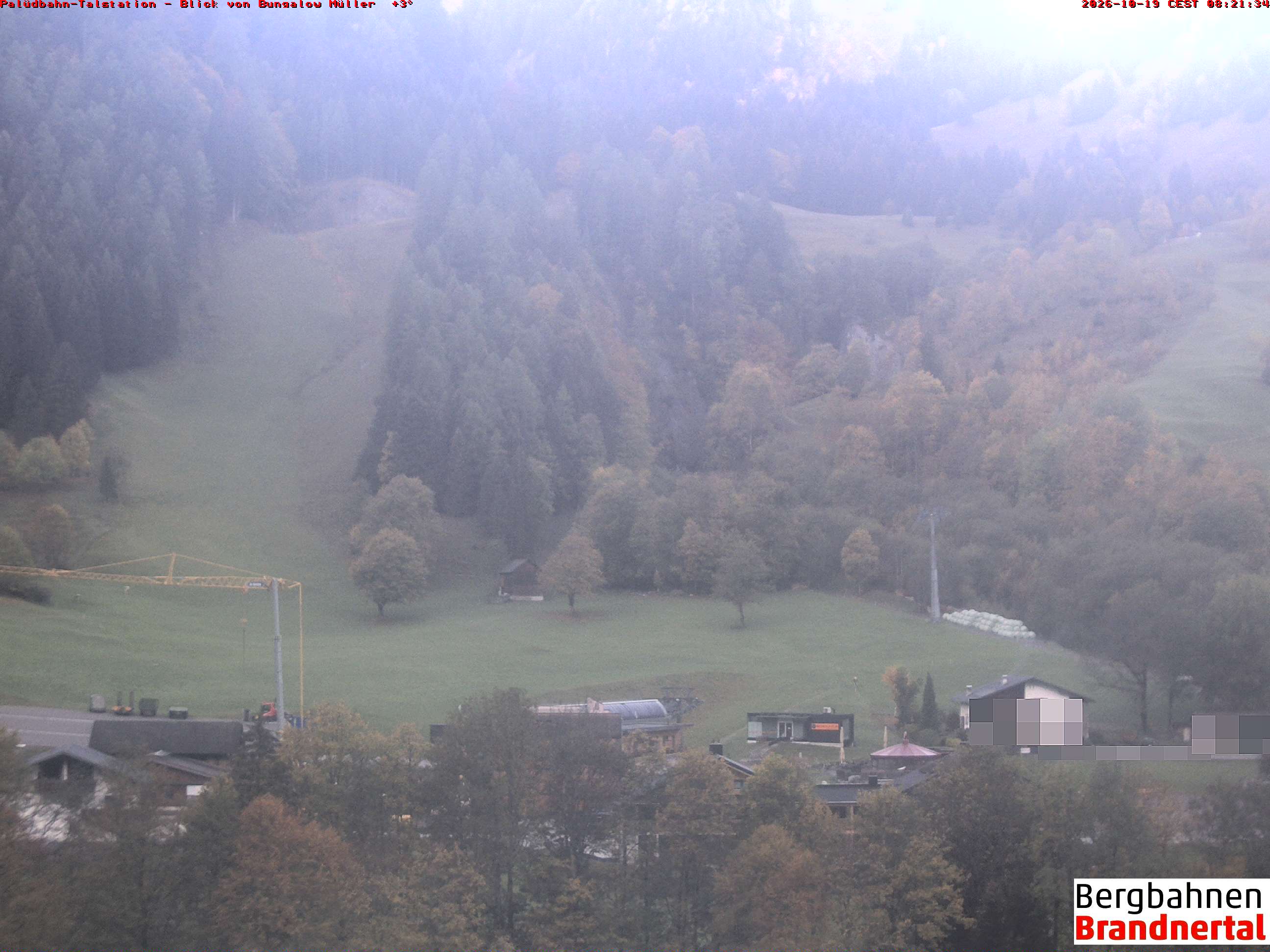 Blick auf Palüdbahn von Bungalow Müller