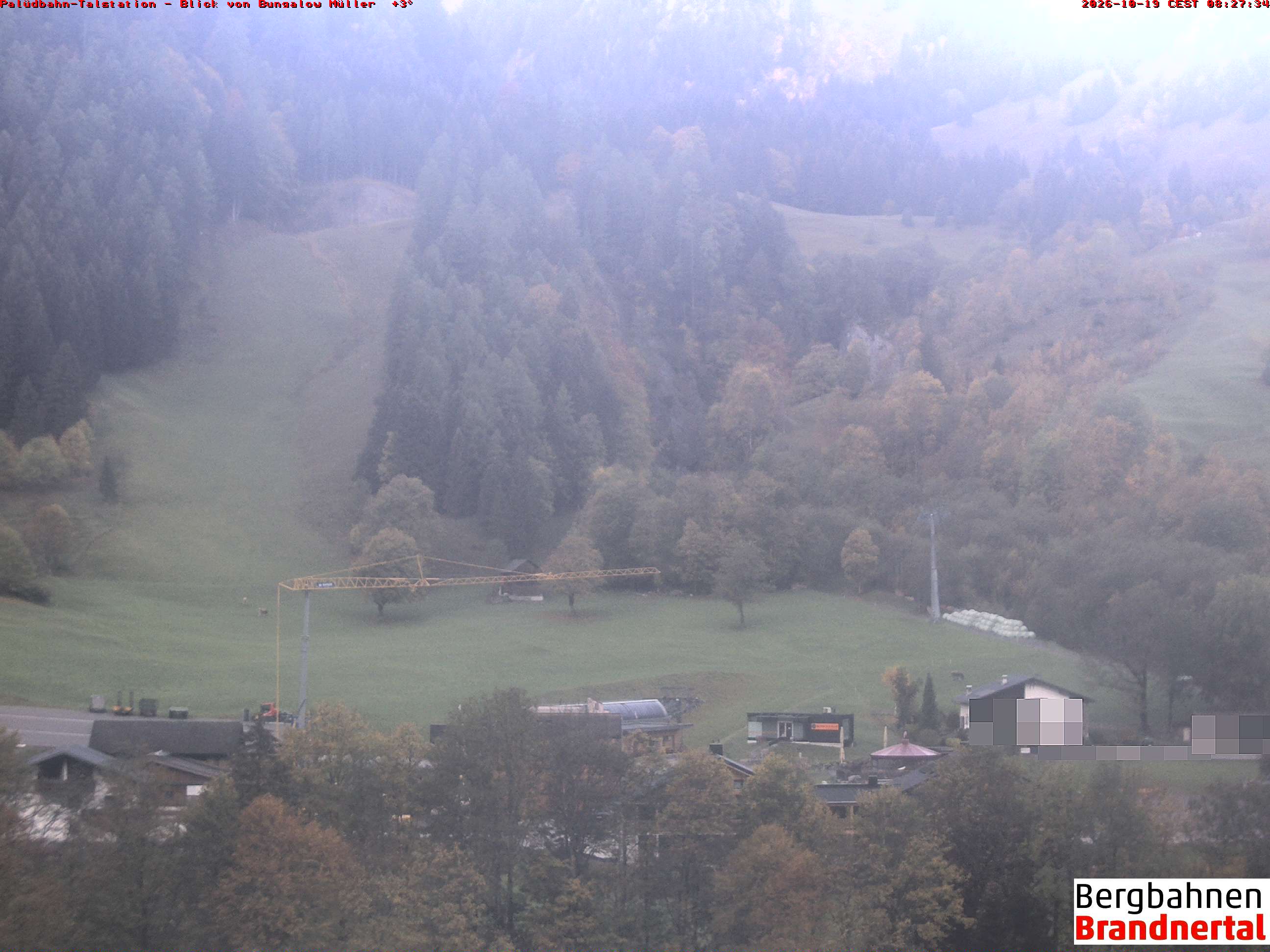 Blick auf Palüdbahn von Bungalow Müller