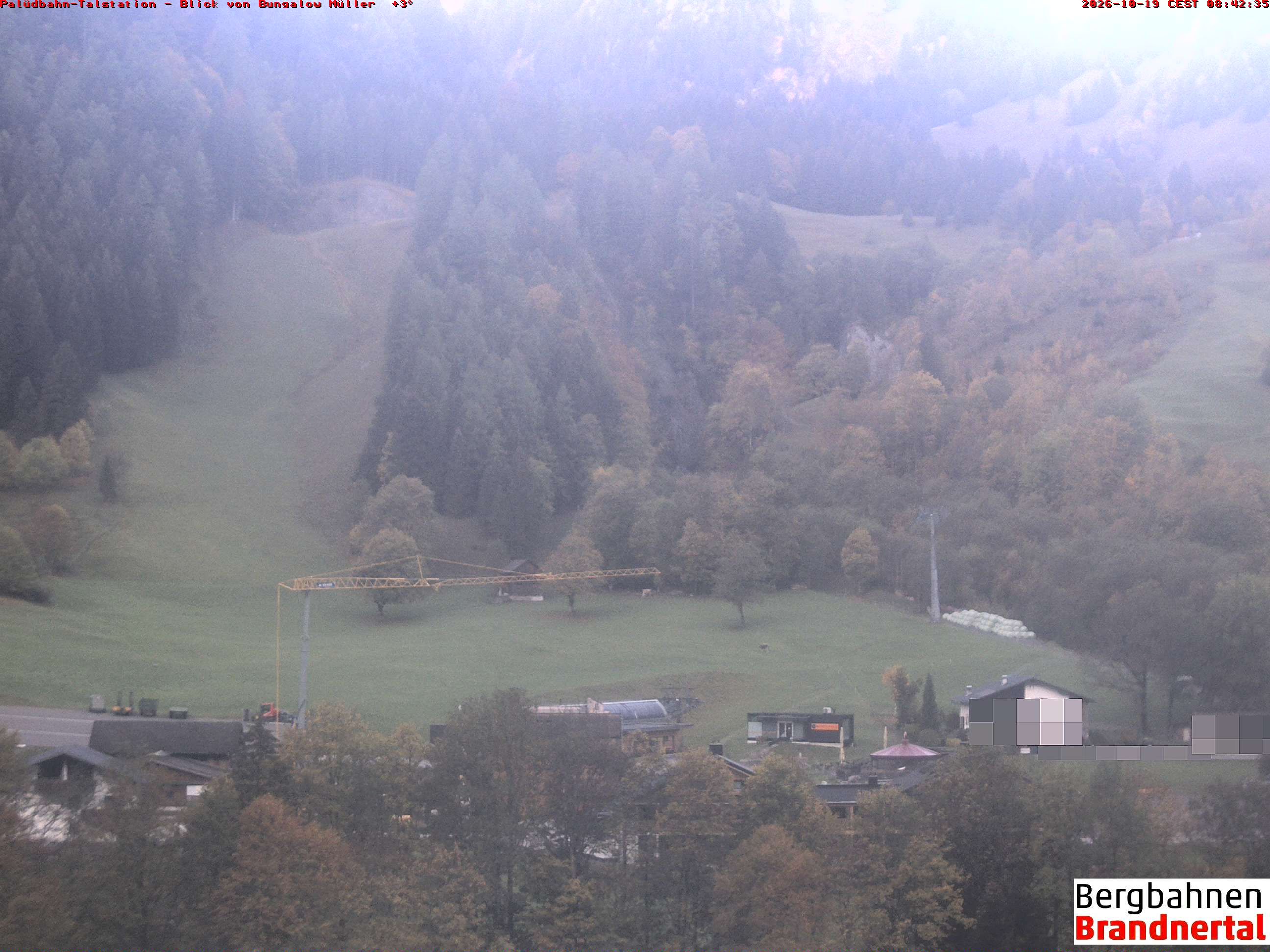 Blick auf Palüdbahn von Bungalow Müller