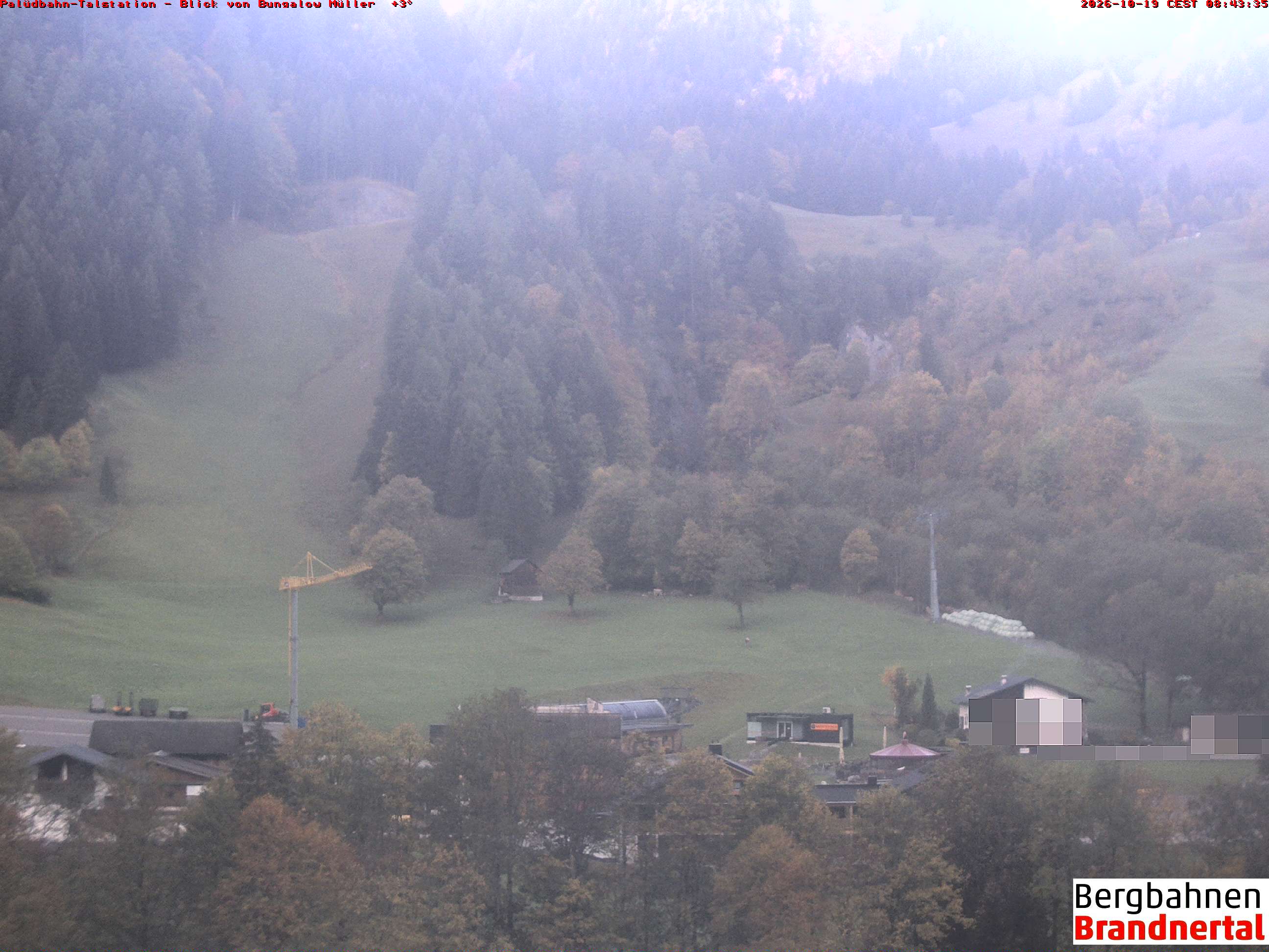 Blick auf Palüdbahn von Bungalow Müller