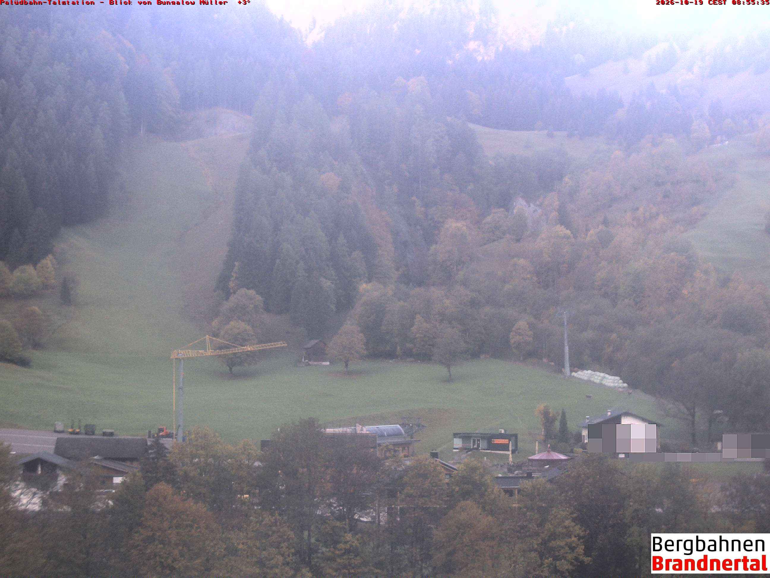 Blick auf Palüdbahn von Bungalow Müller
