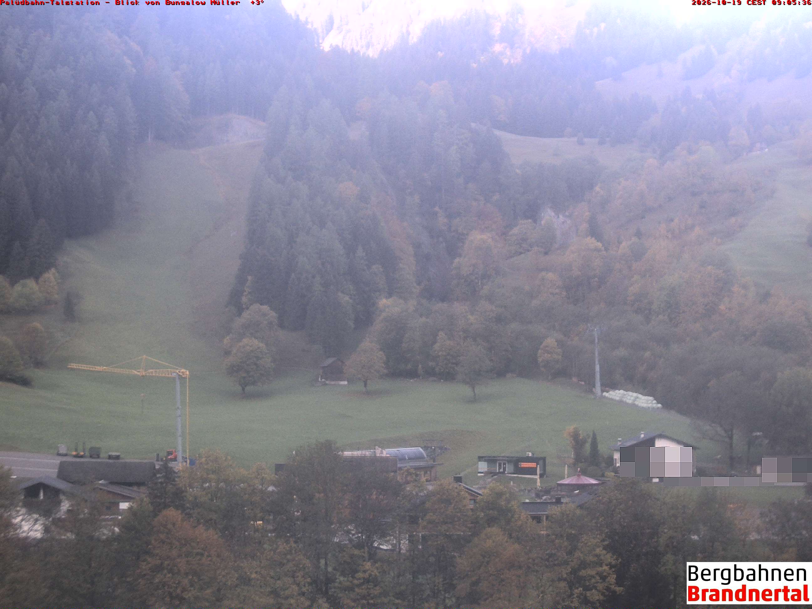 Blick auf Palüdbahn von Bungalow Müller