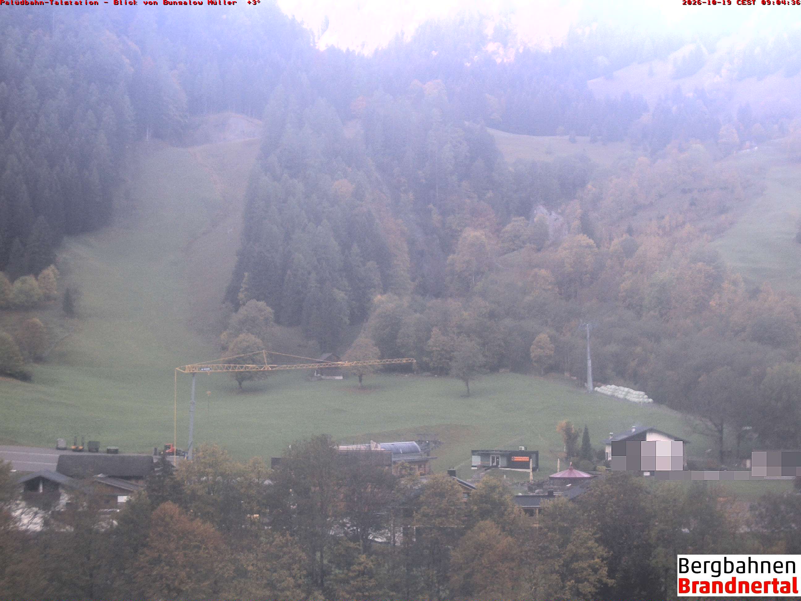 Blick auf Palüdbahn von Bungalow Müller