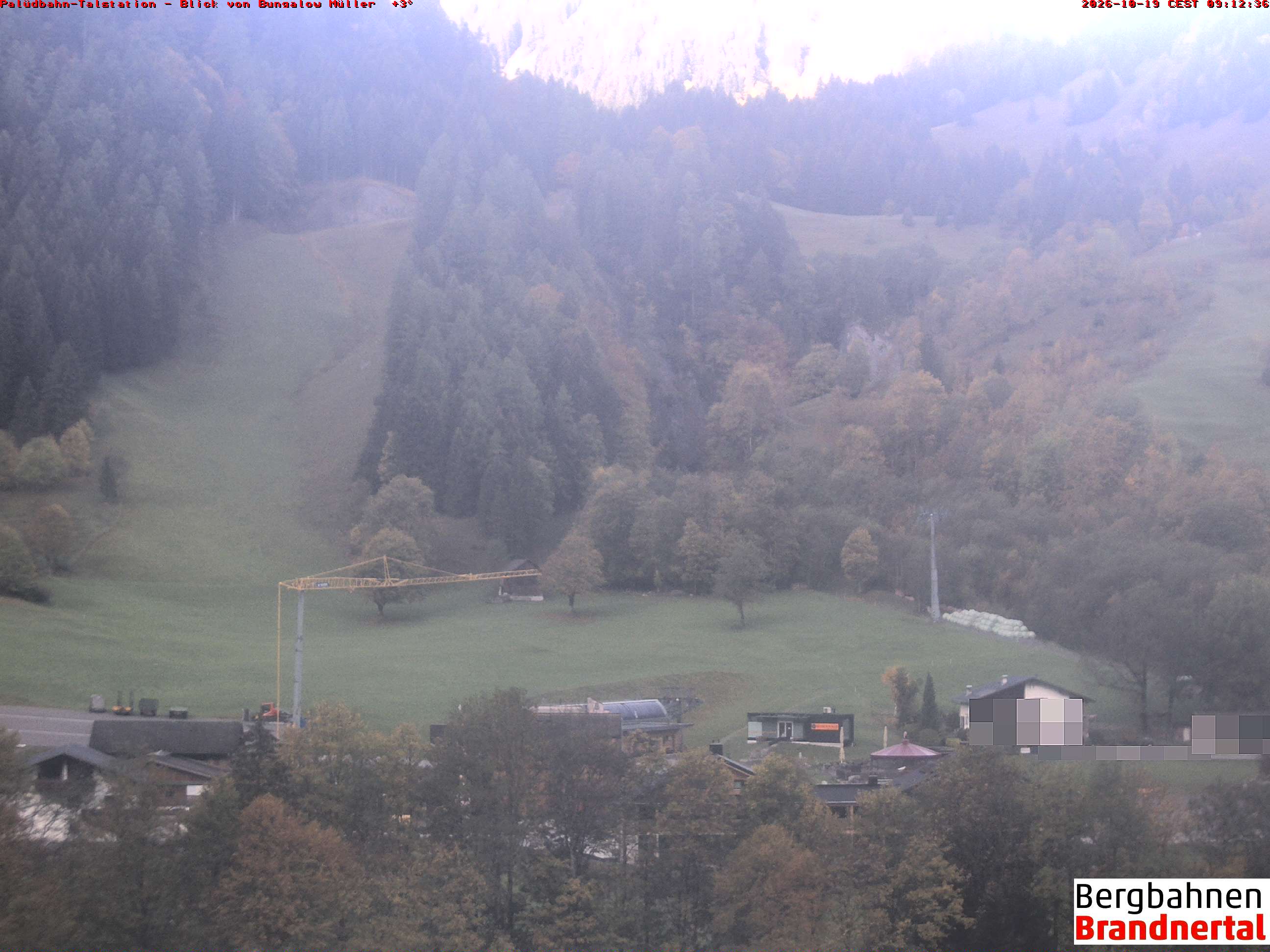 Blick auf Palüdbahn von Bungalow Müller