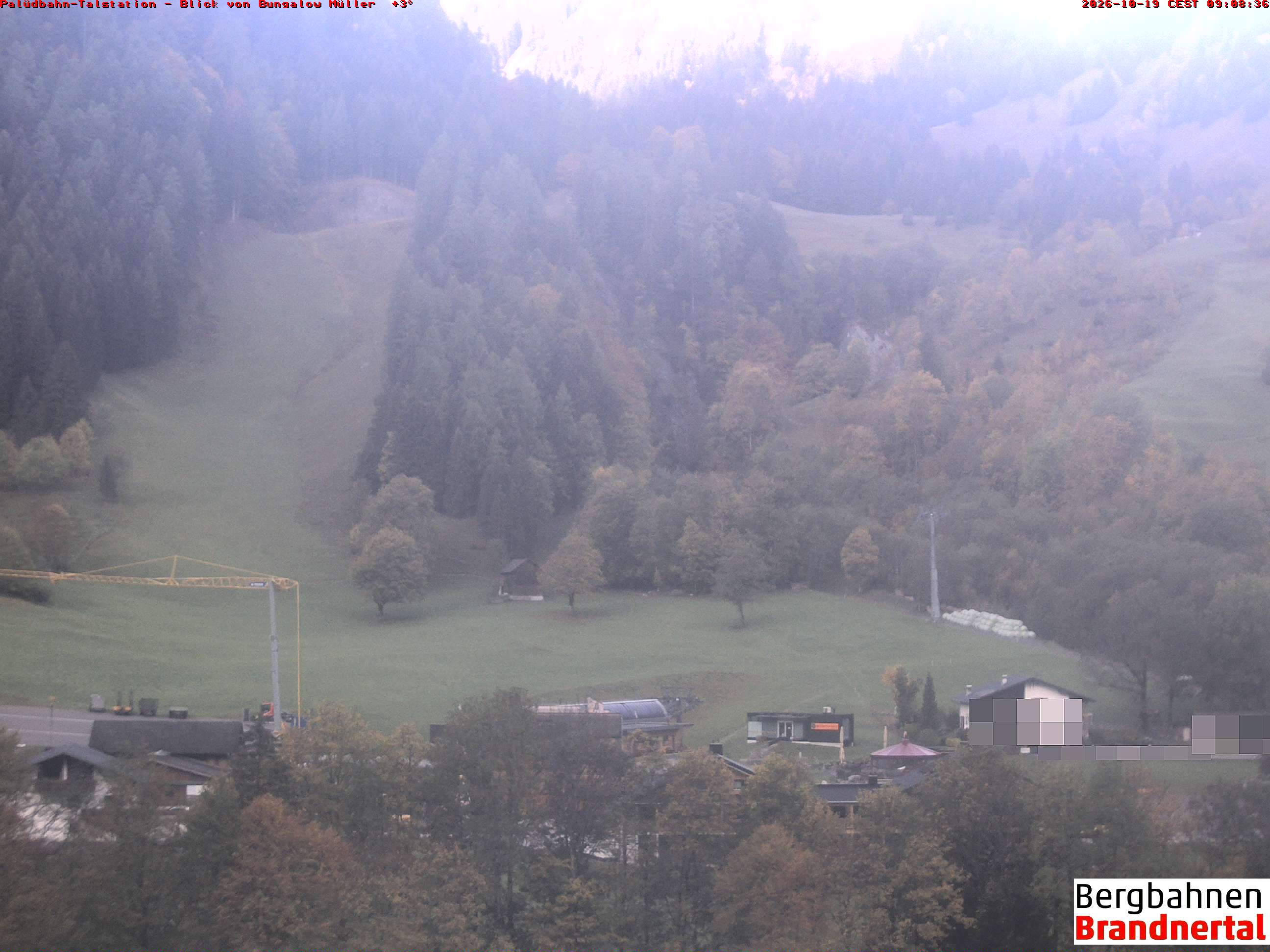 Blick auf Palüdbahn von Bungalow Müller