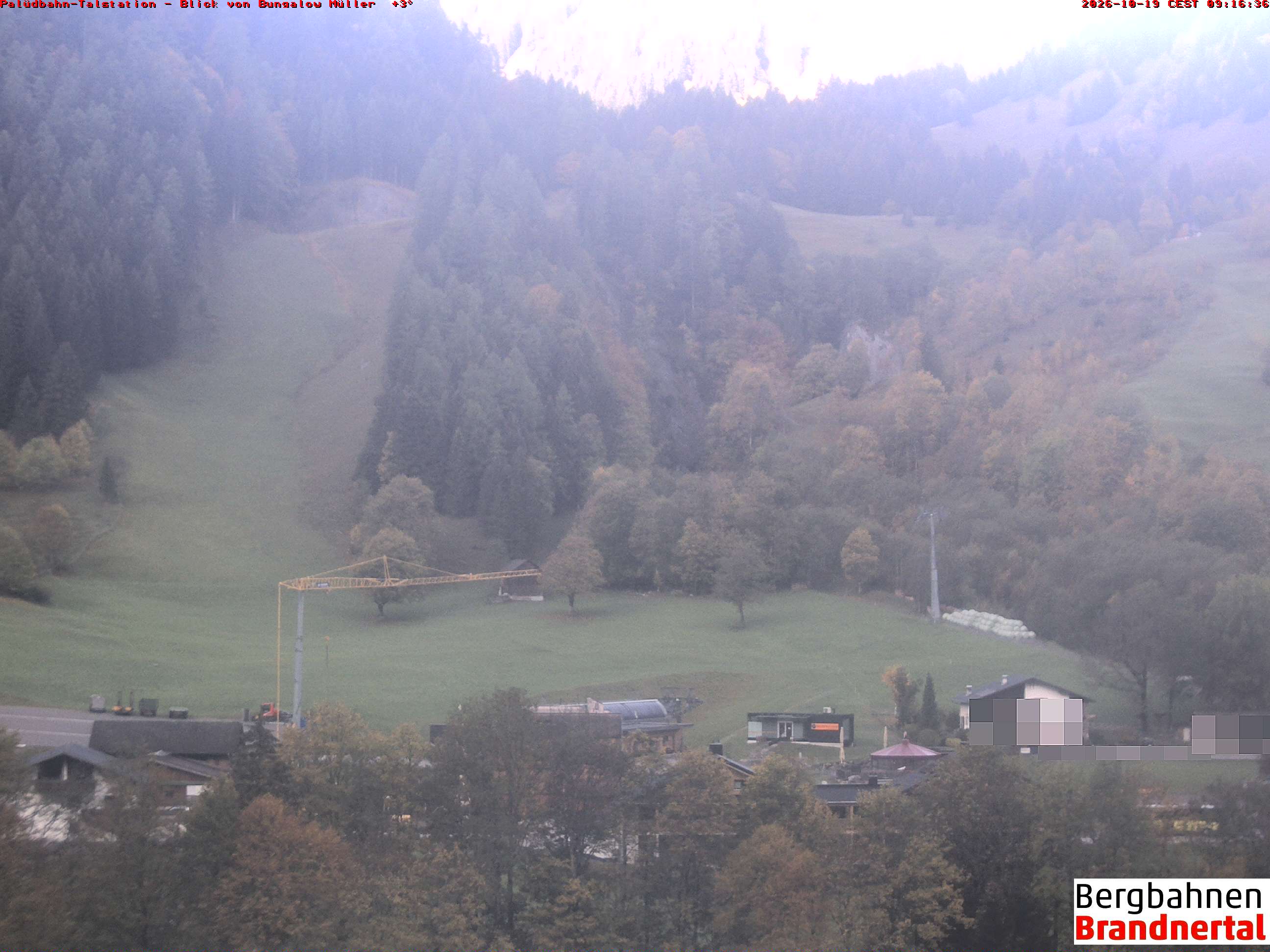 Blick auf Palüdbahn von Bungalow Müller