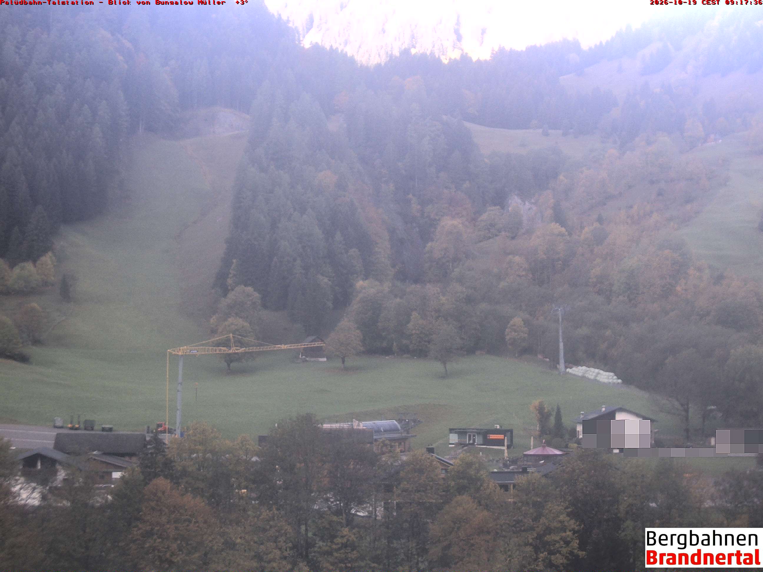Blick auf Palüdbahn von Bungalow Müller