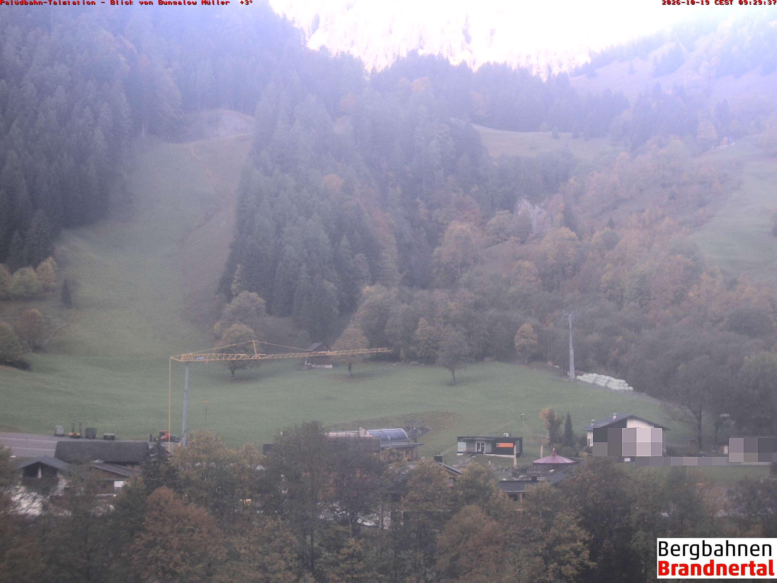 Blick auf Palüdbahn von Bungalow Müller