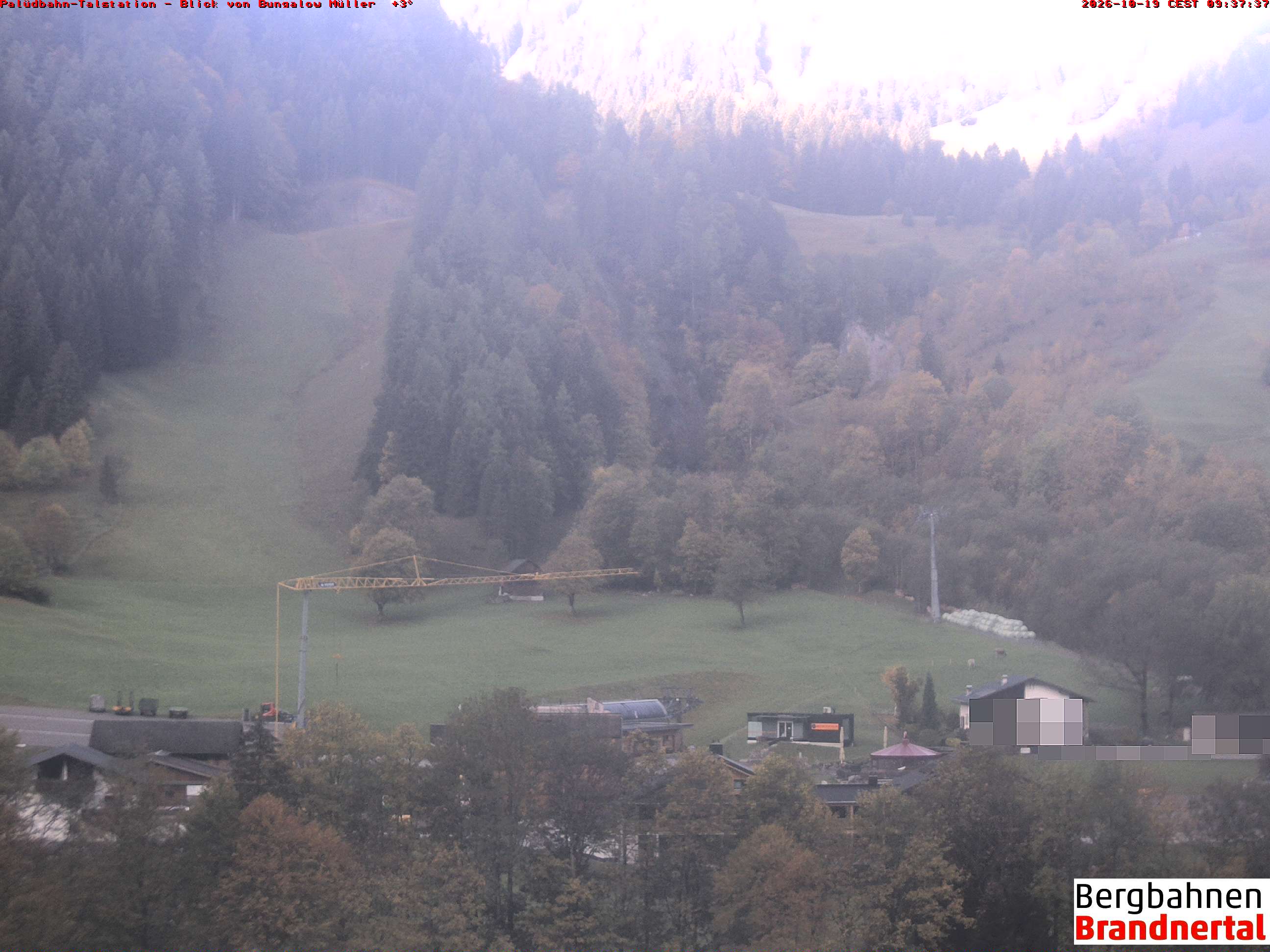 Blick auf Palüdbahn von Bungalow Müller
