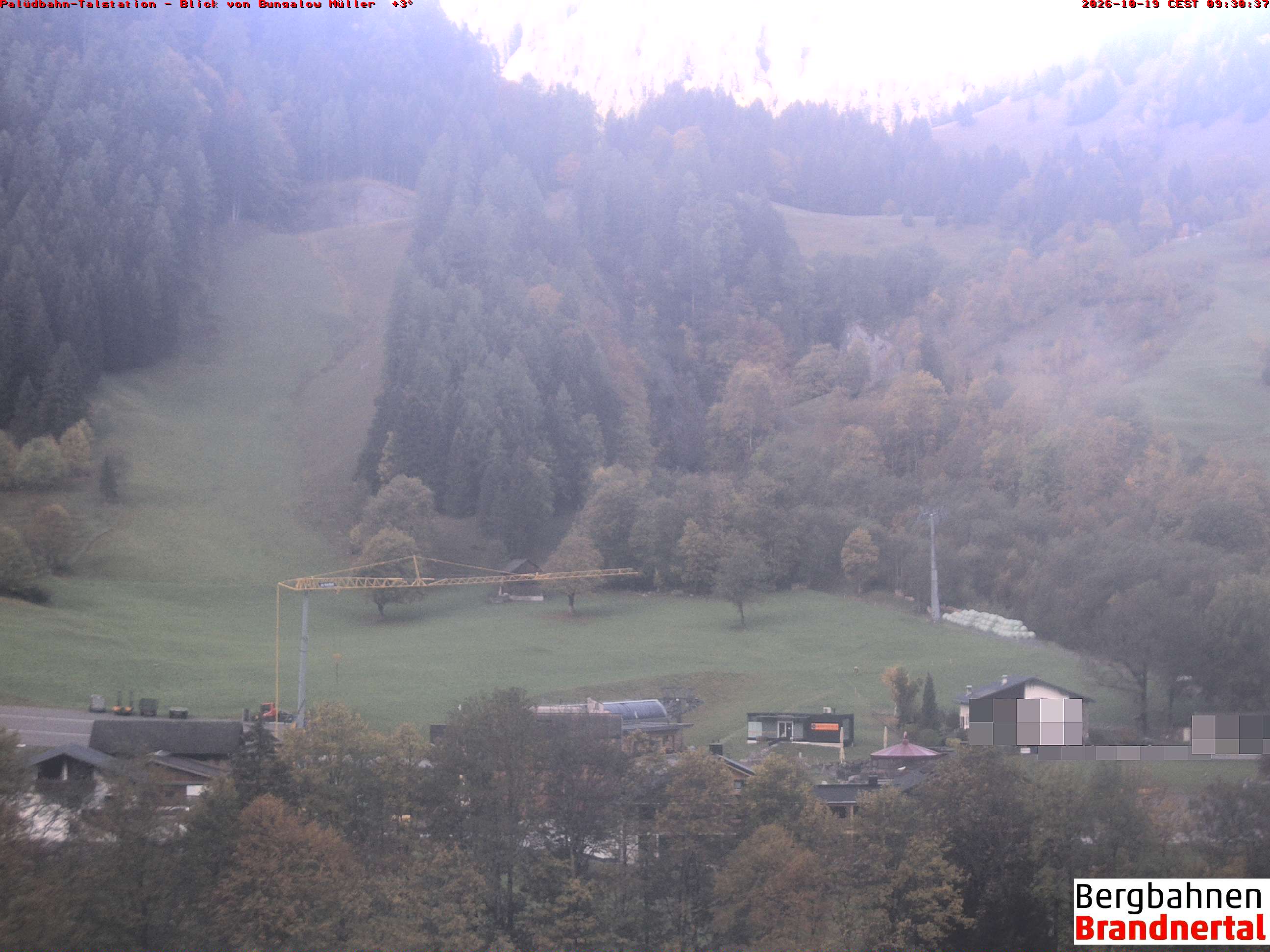Blick auf Palüdbahn von Bungalow Müller