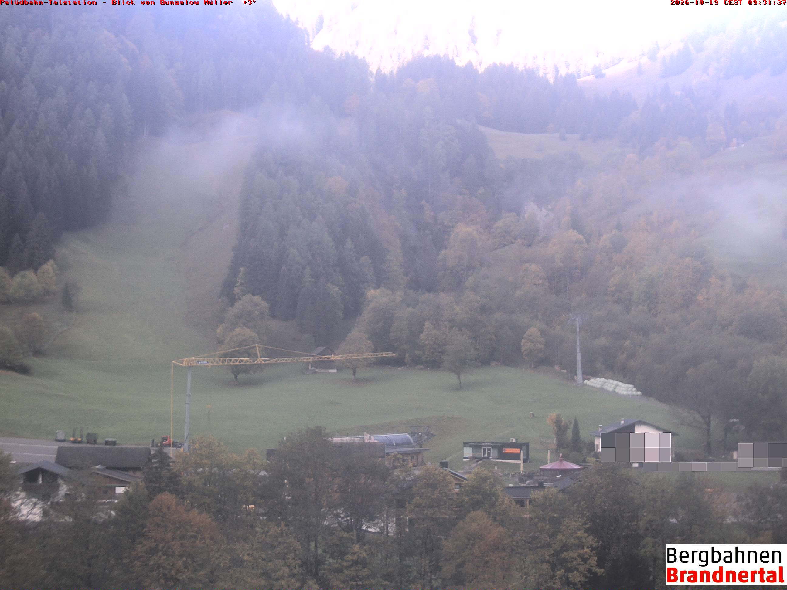 Blick auf Palüdbahn von Bungalow Müller