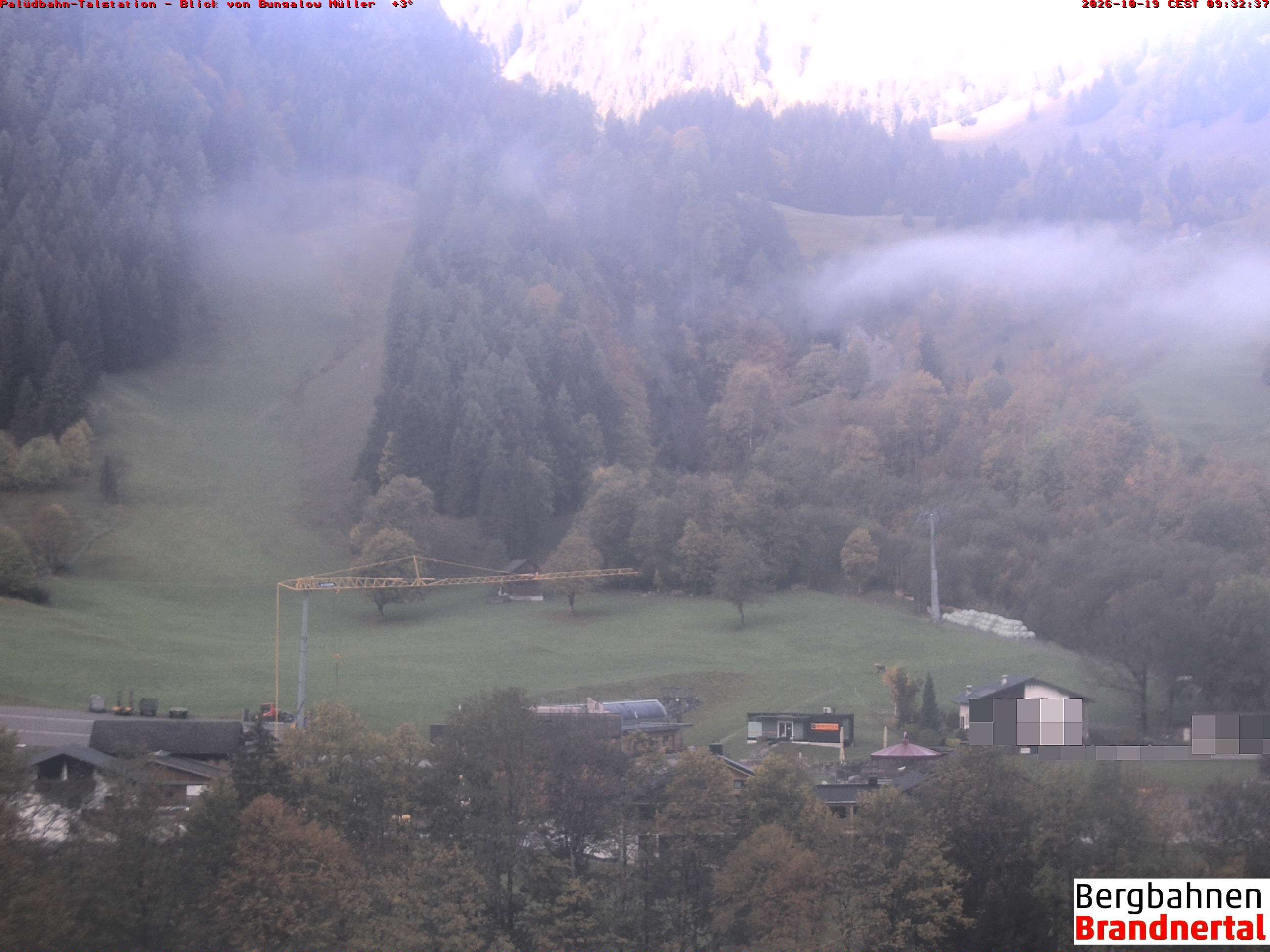 Blick auf Palüdbahn von Bungalow Müller