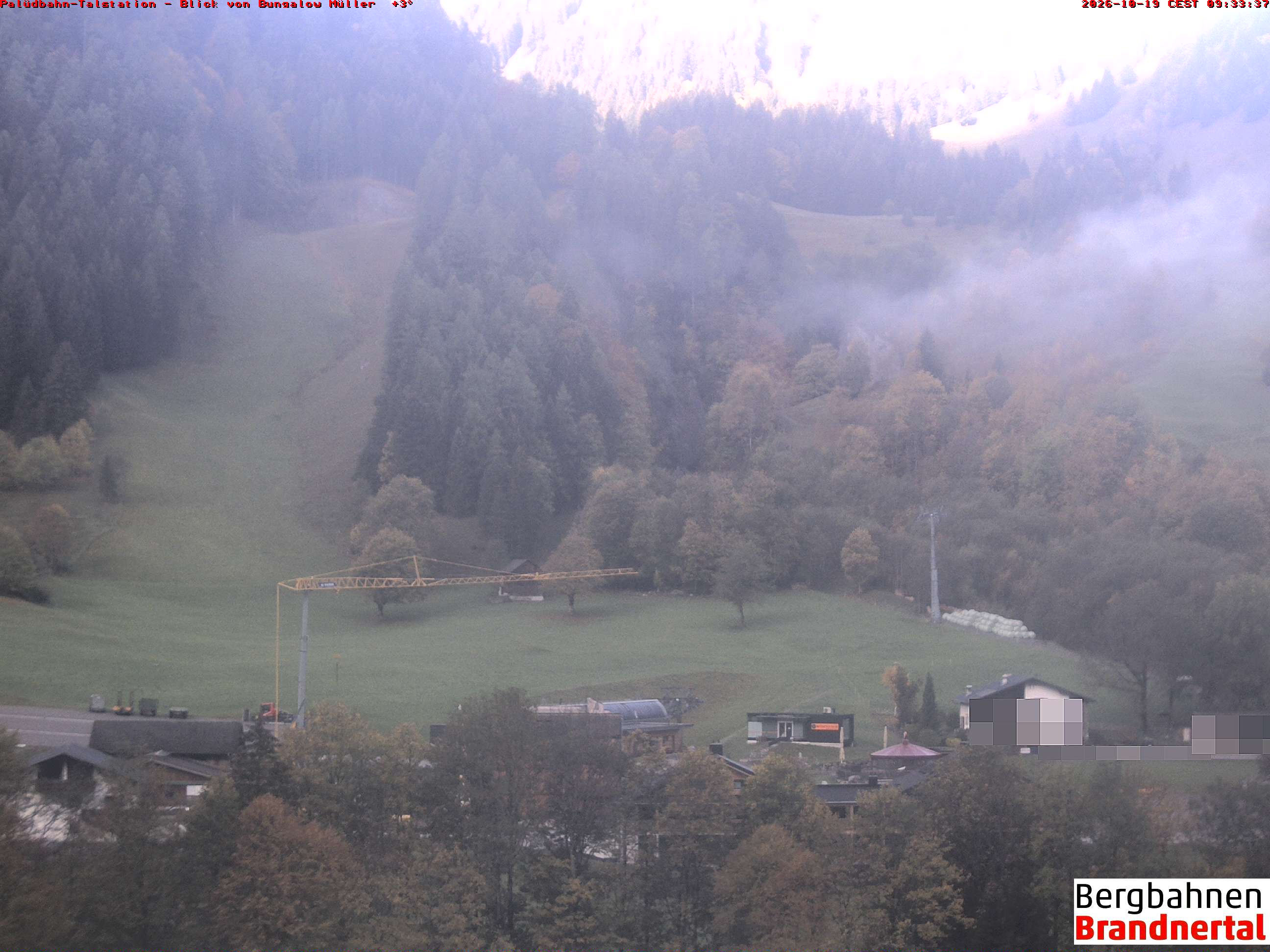 Blick auf Palüdbahn von Bungalow Müller