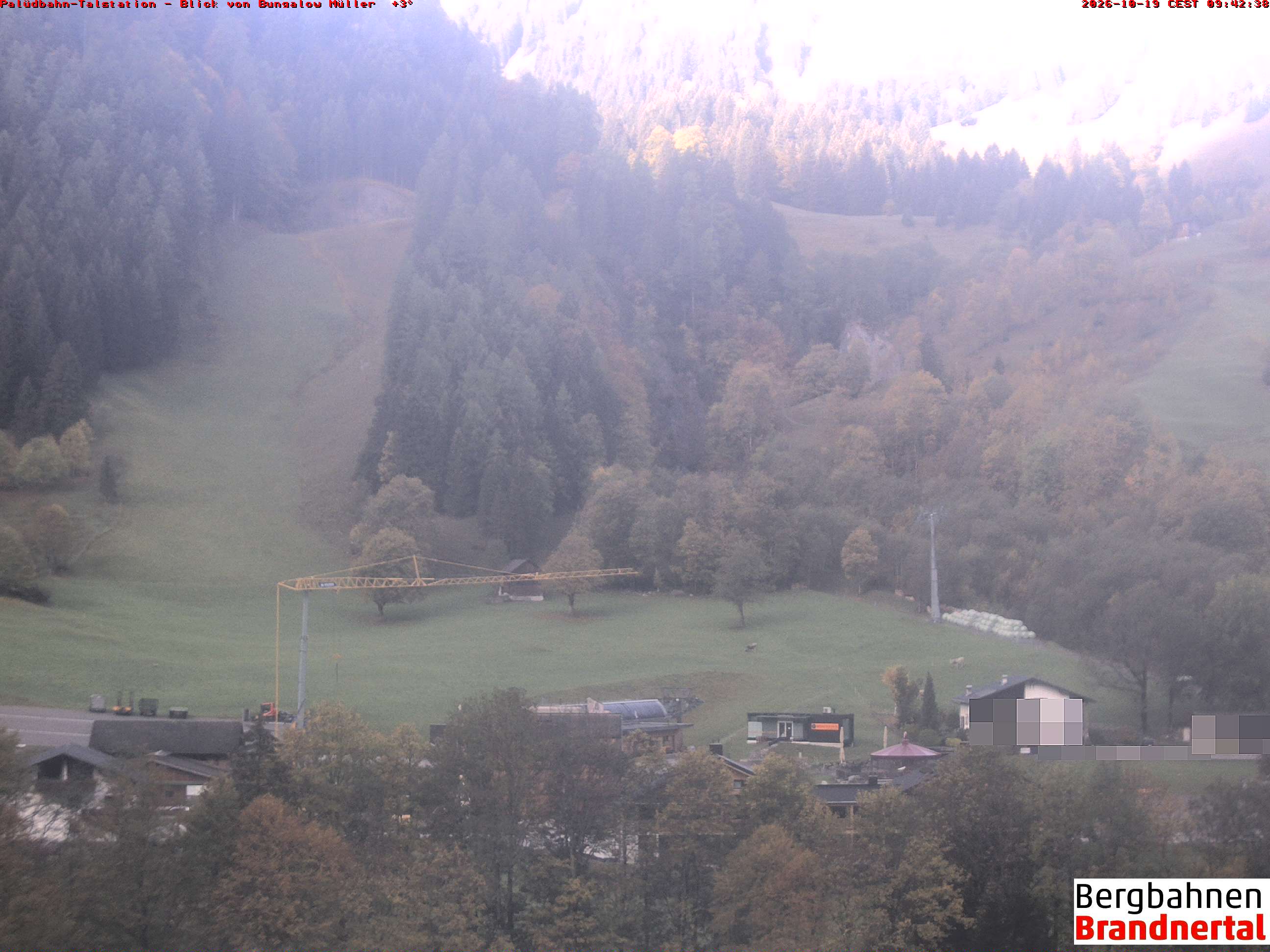 Blick auf Palüdbahn von Bungalow Müller