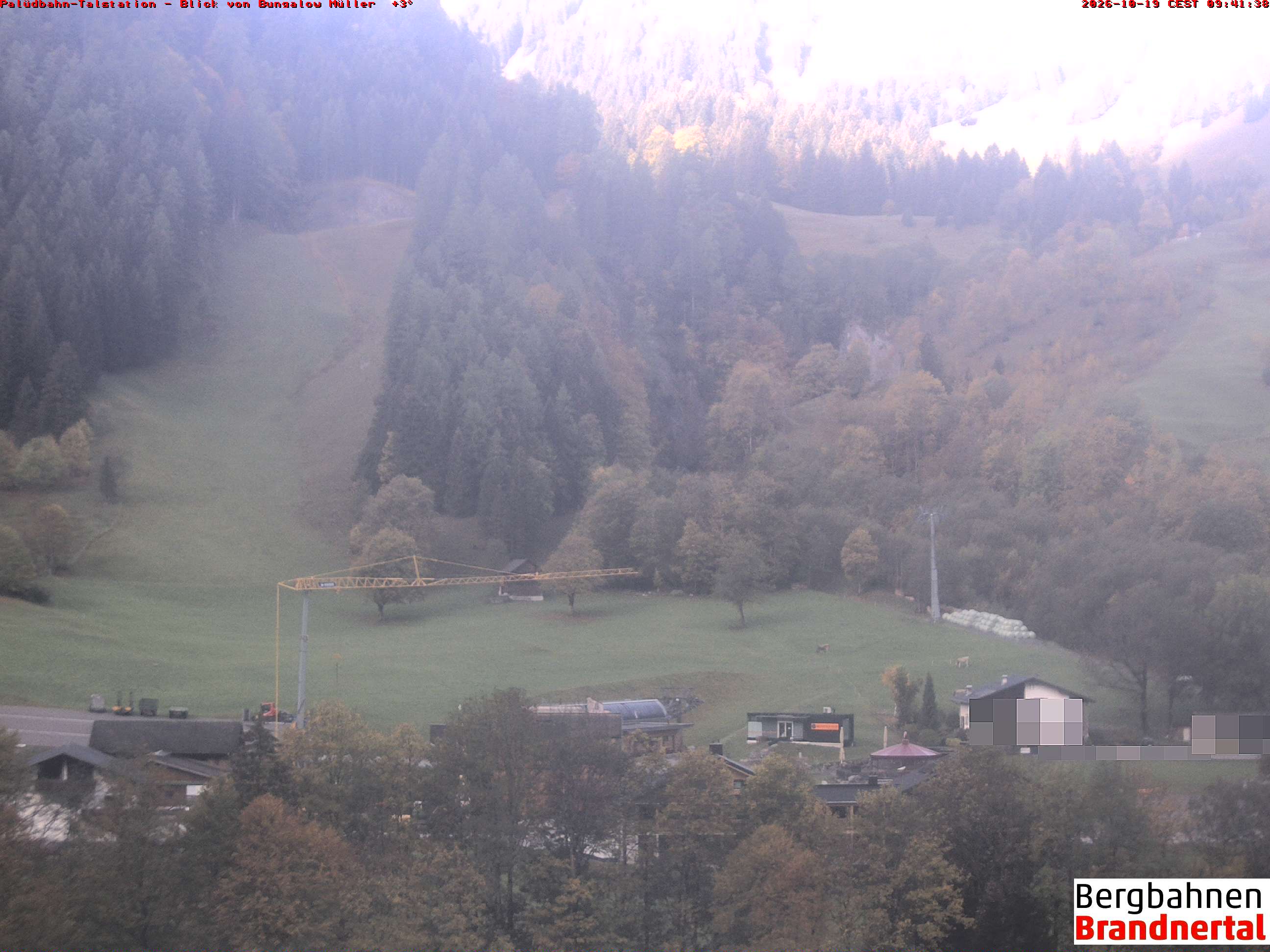Blick auf Palüdbahn von Bungalow Müller