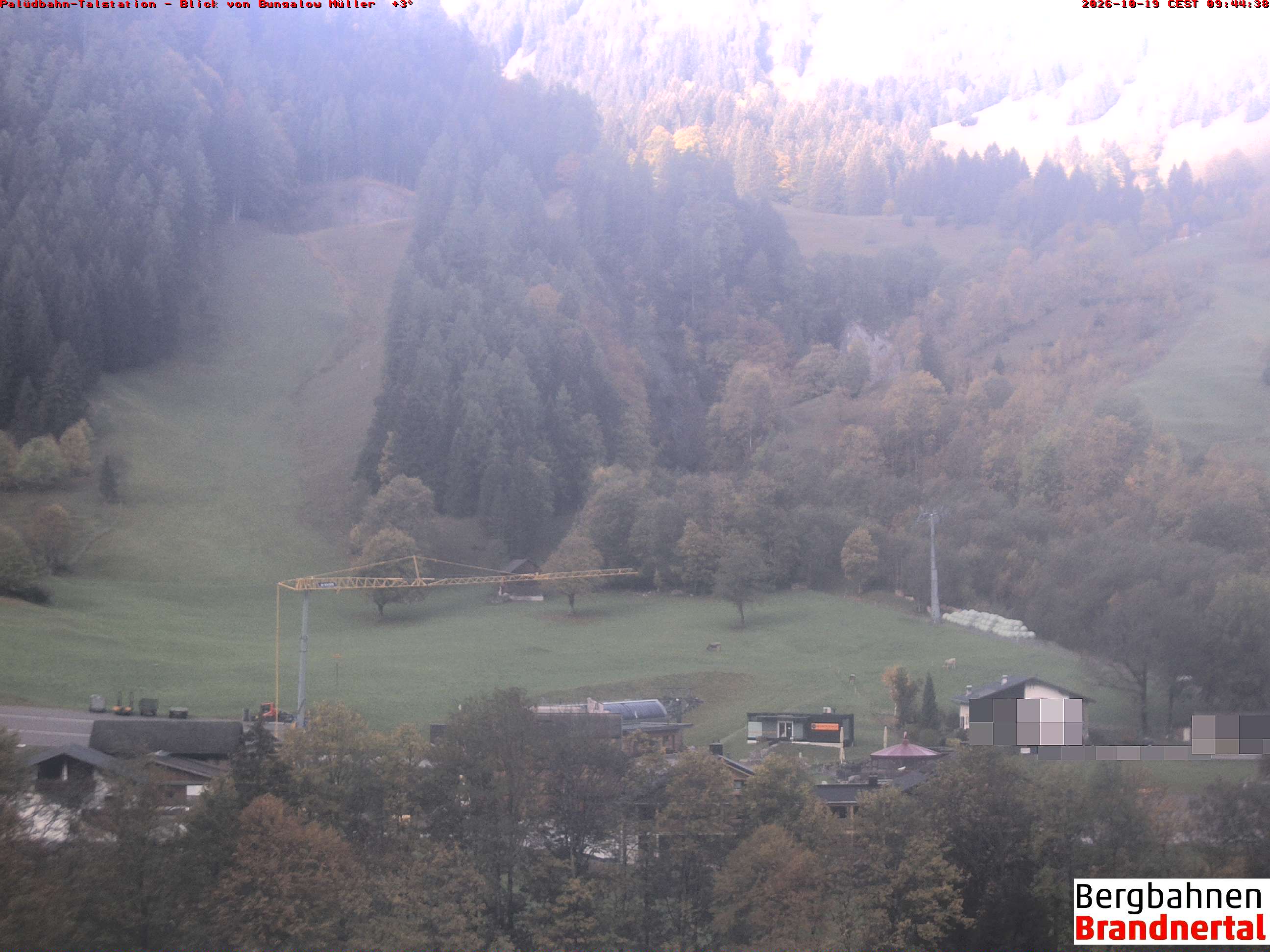 Blick auf Palüdbahn von Bungalow Müller