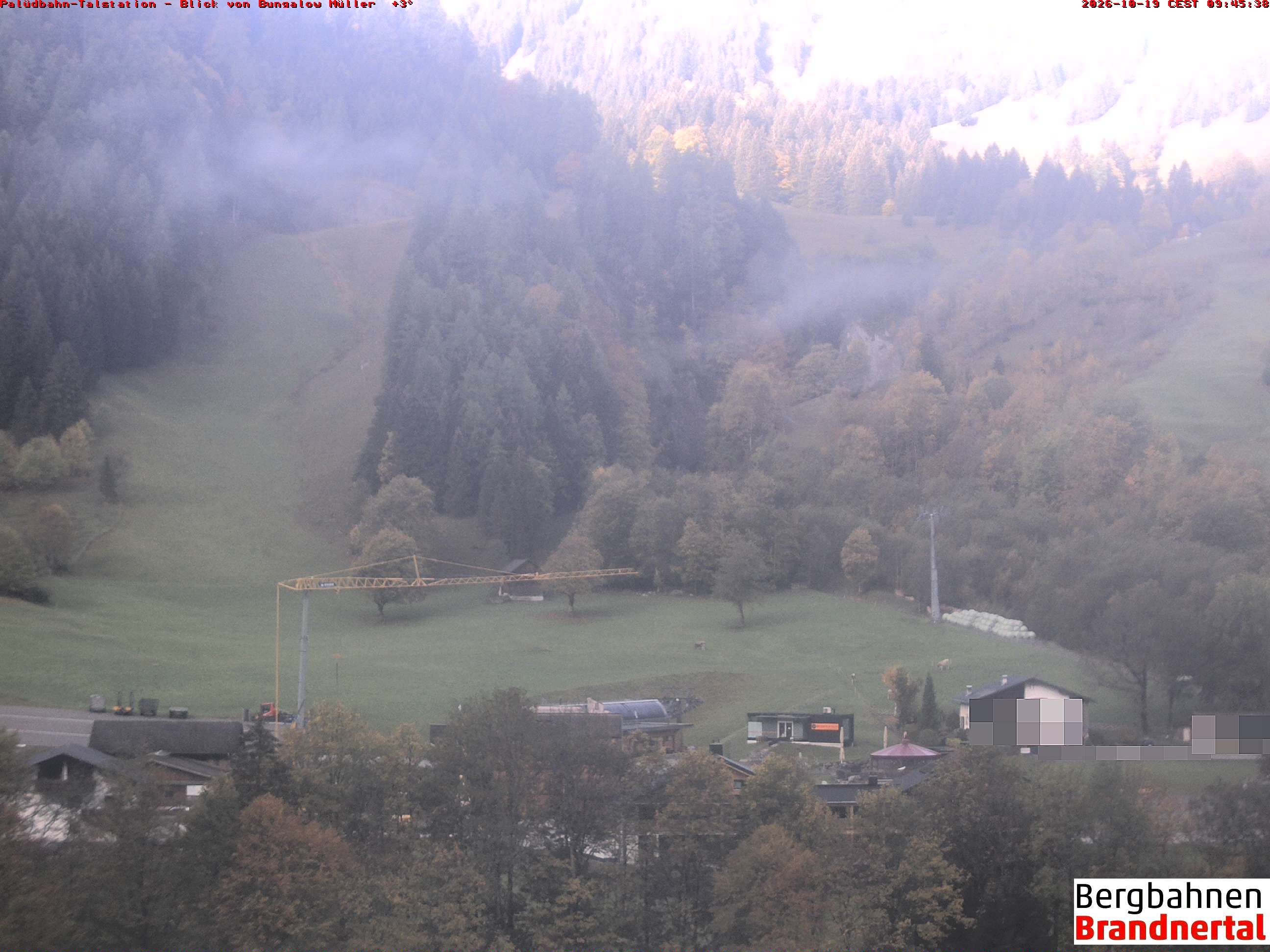 Blick auf Palüdbahn von Bungalow Müller