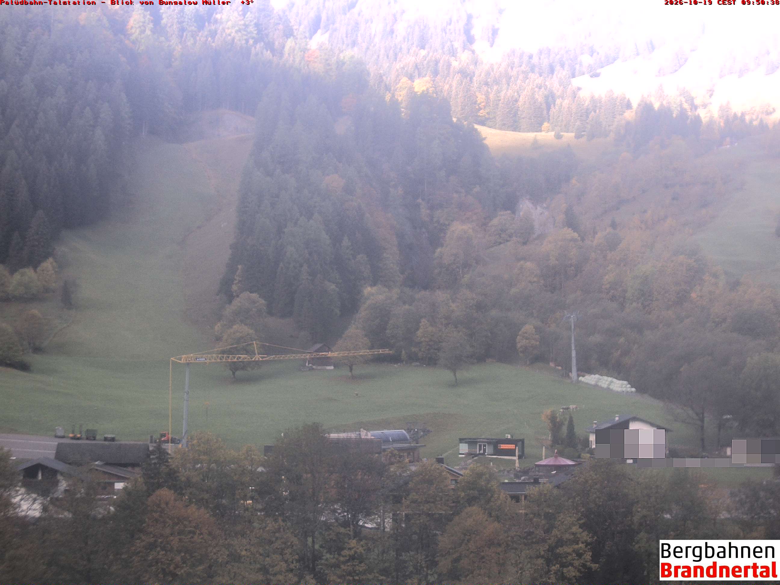 Blick auf Palüdbahn von Bungalow Müller