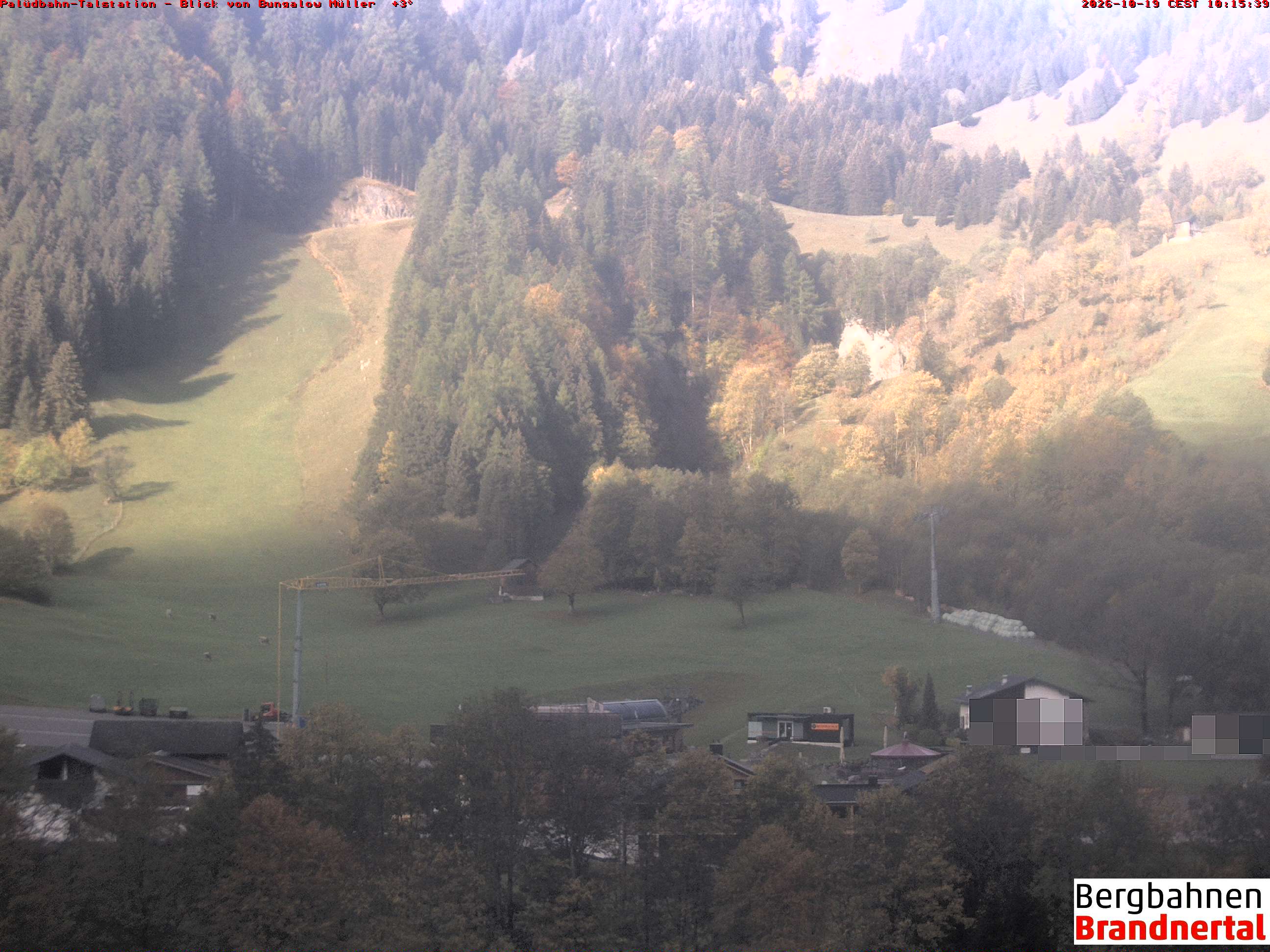 Blick auf Palüdbahn von Bungalow Müller