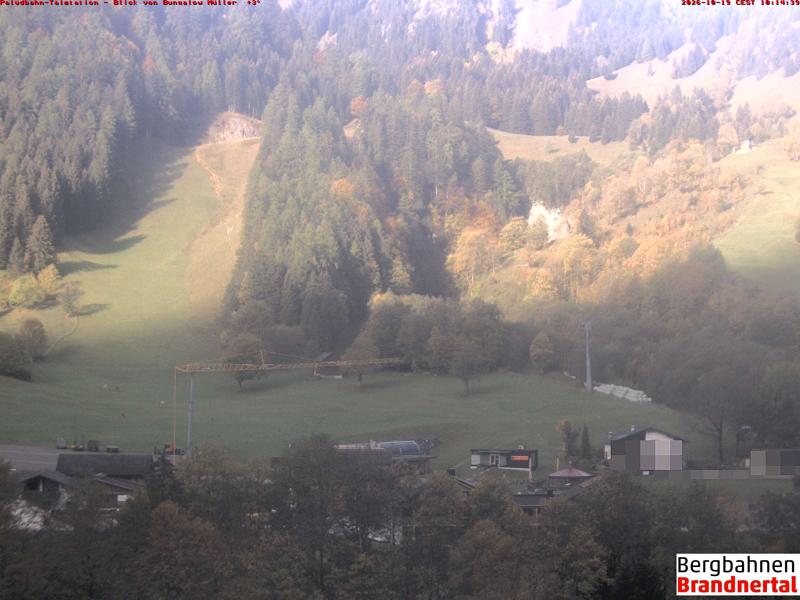 Blick auf Palüdbahn von Bungalow Müller