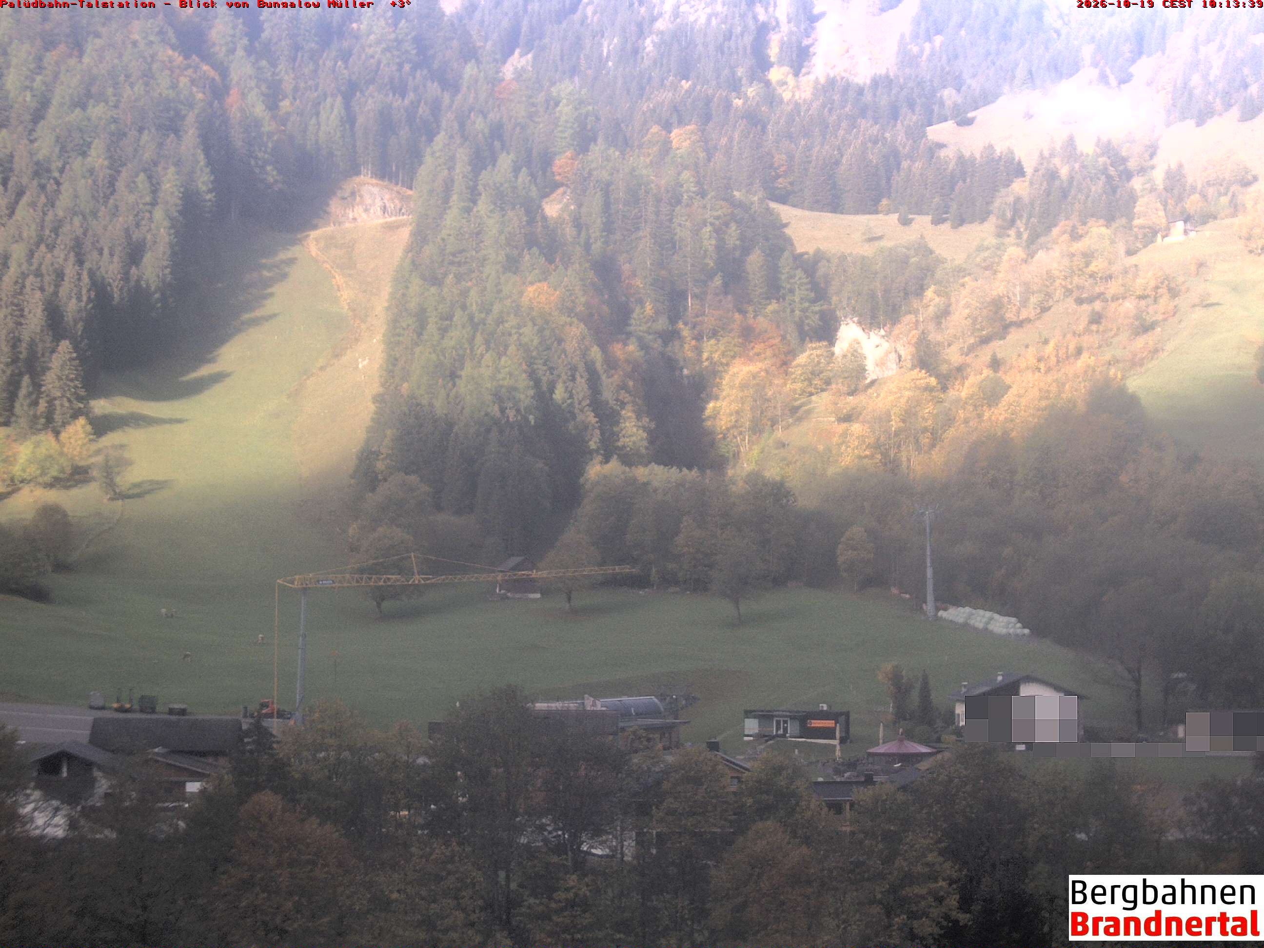 Blick auf Palüdbahn von Bungalow Müller