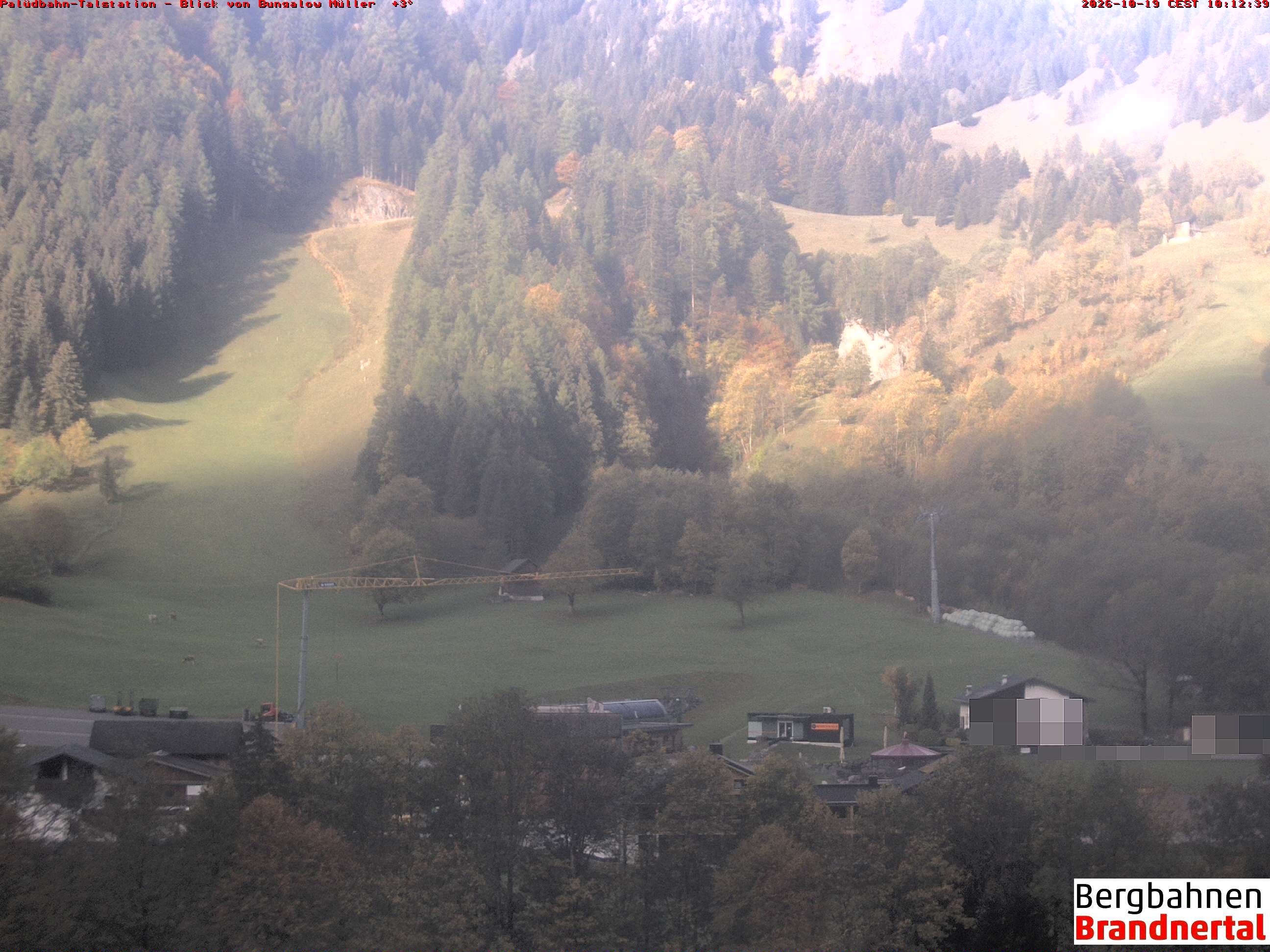 Blick auf Palüdbahn von Bungalow Müller