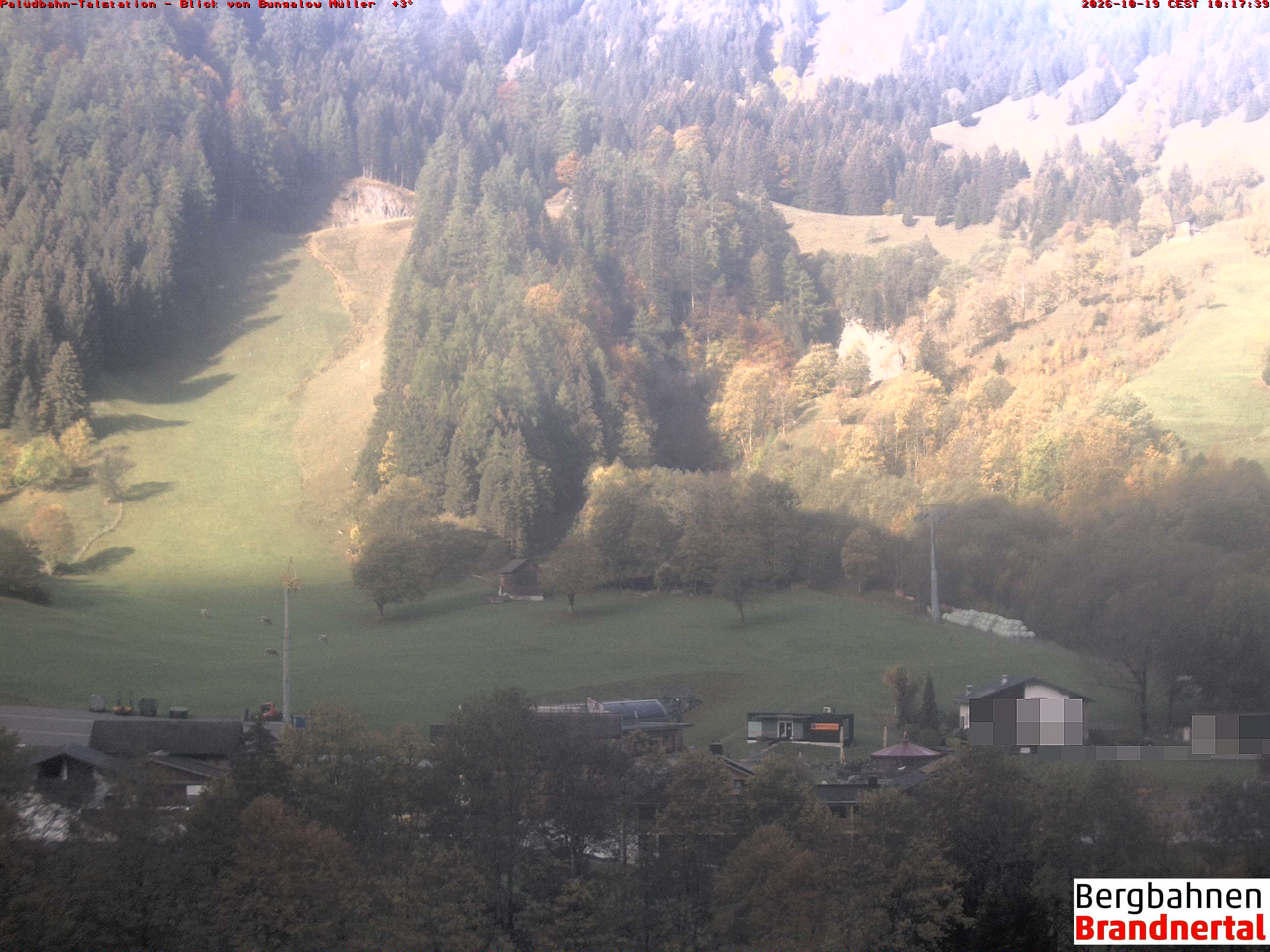Blick auf Palüdbahn von Bungalow Müller