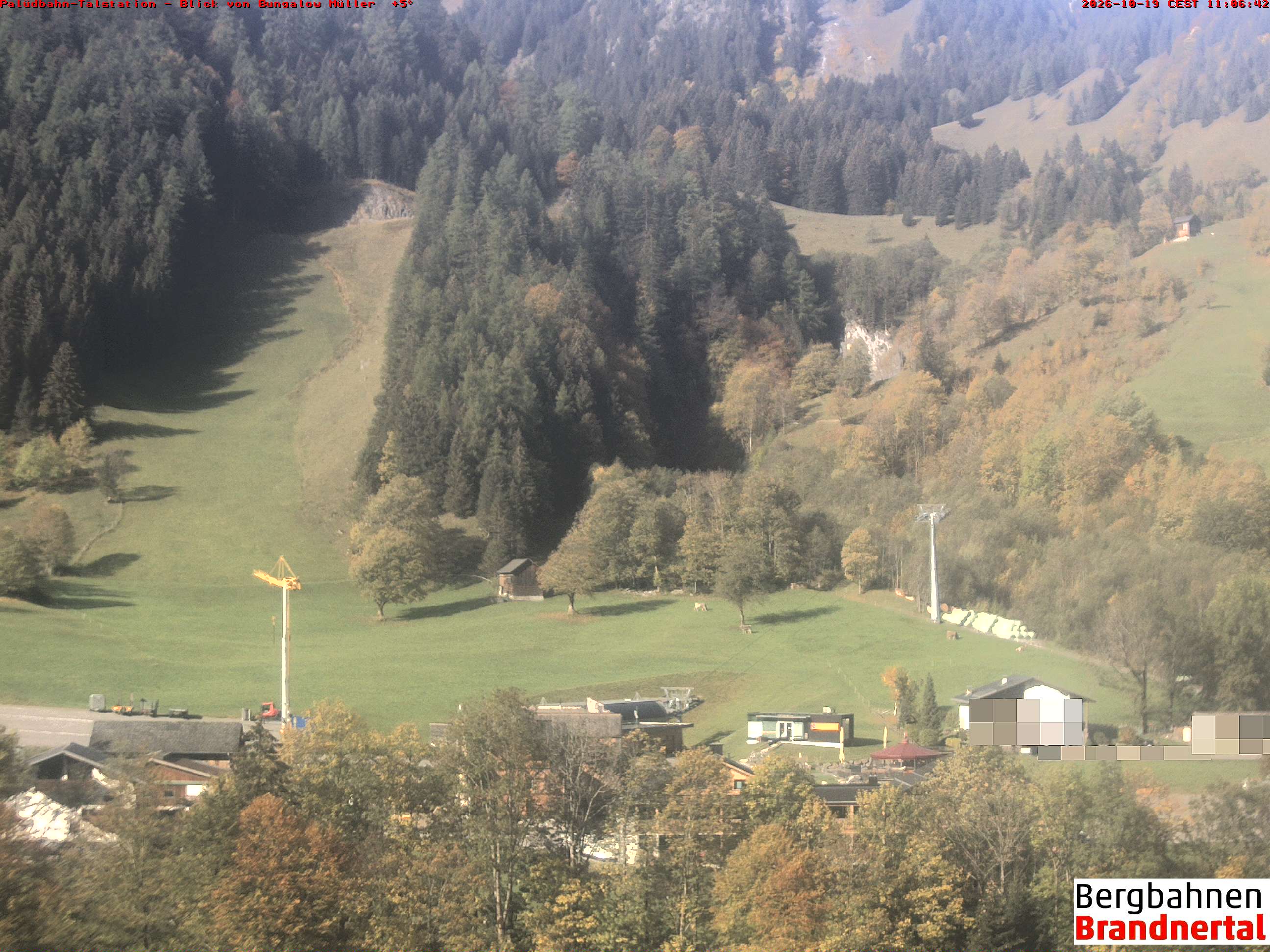 Blick auf Palüdbahn von Bungalow Müller