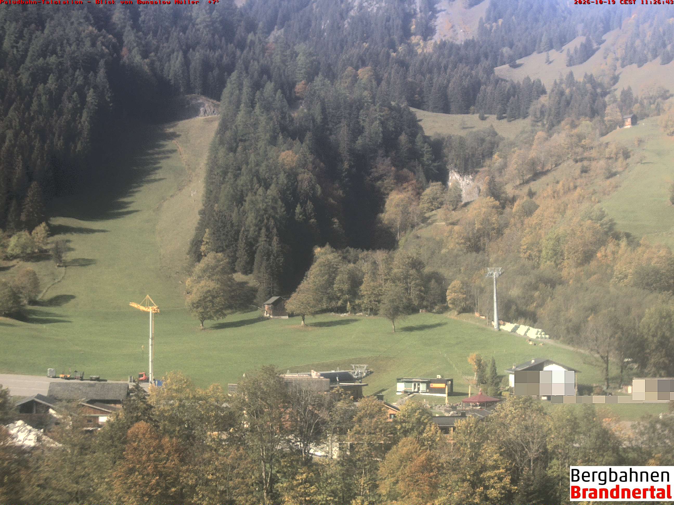 Blick auf Palüdbahn von Bungalow Müller