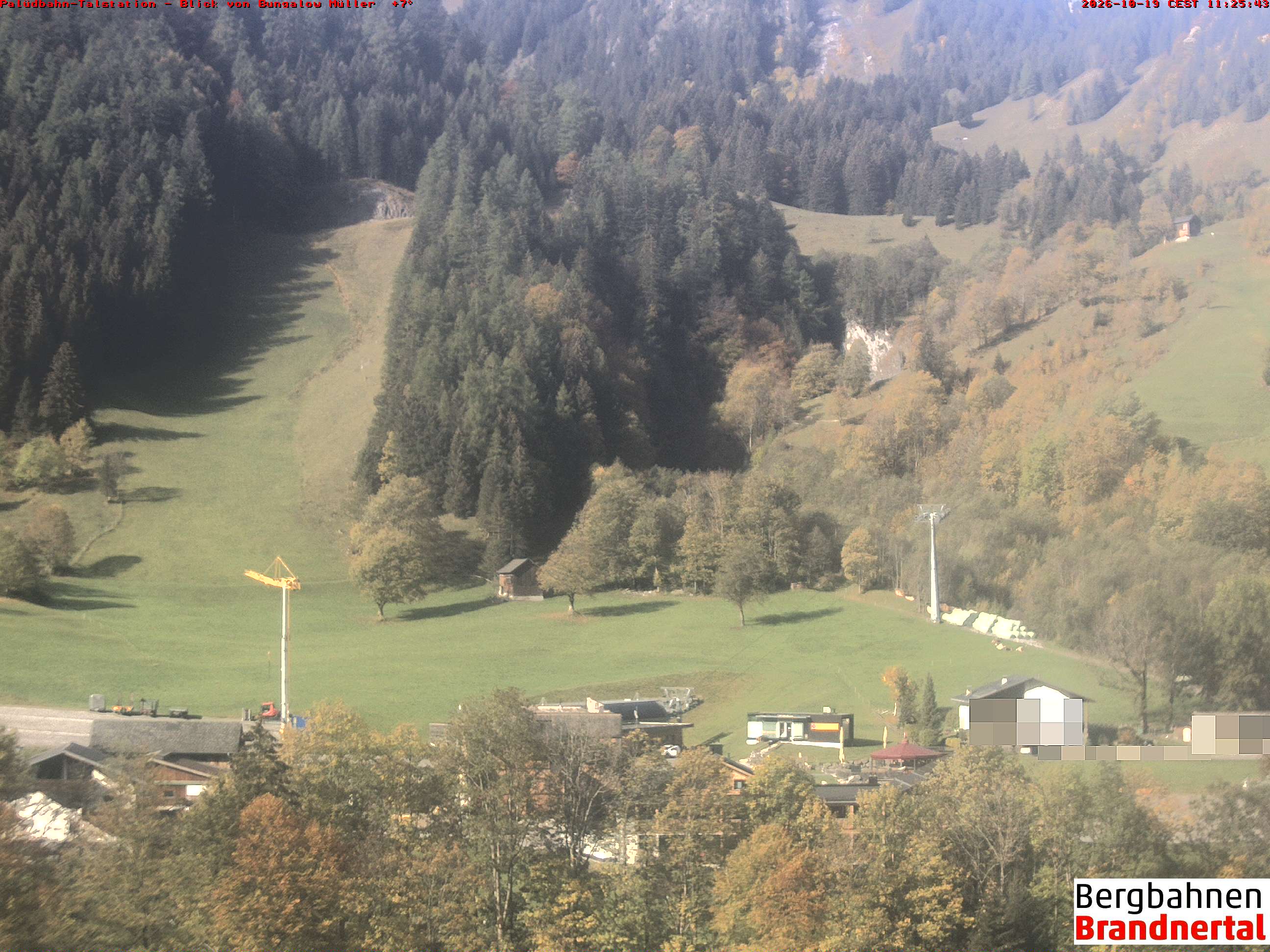 Blick auf Palüdbahn von Bungalow Müller