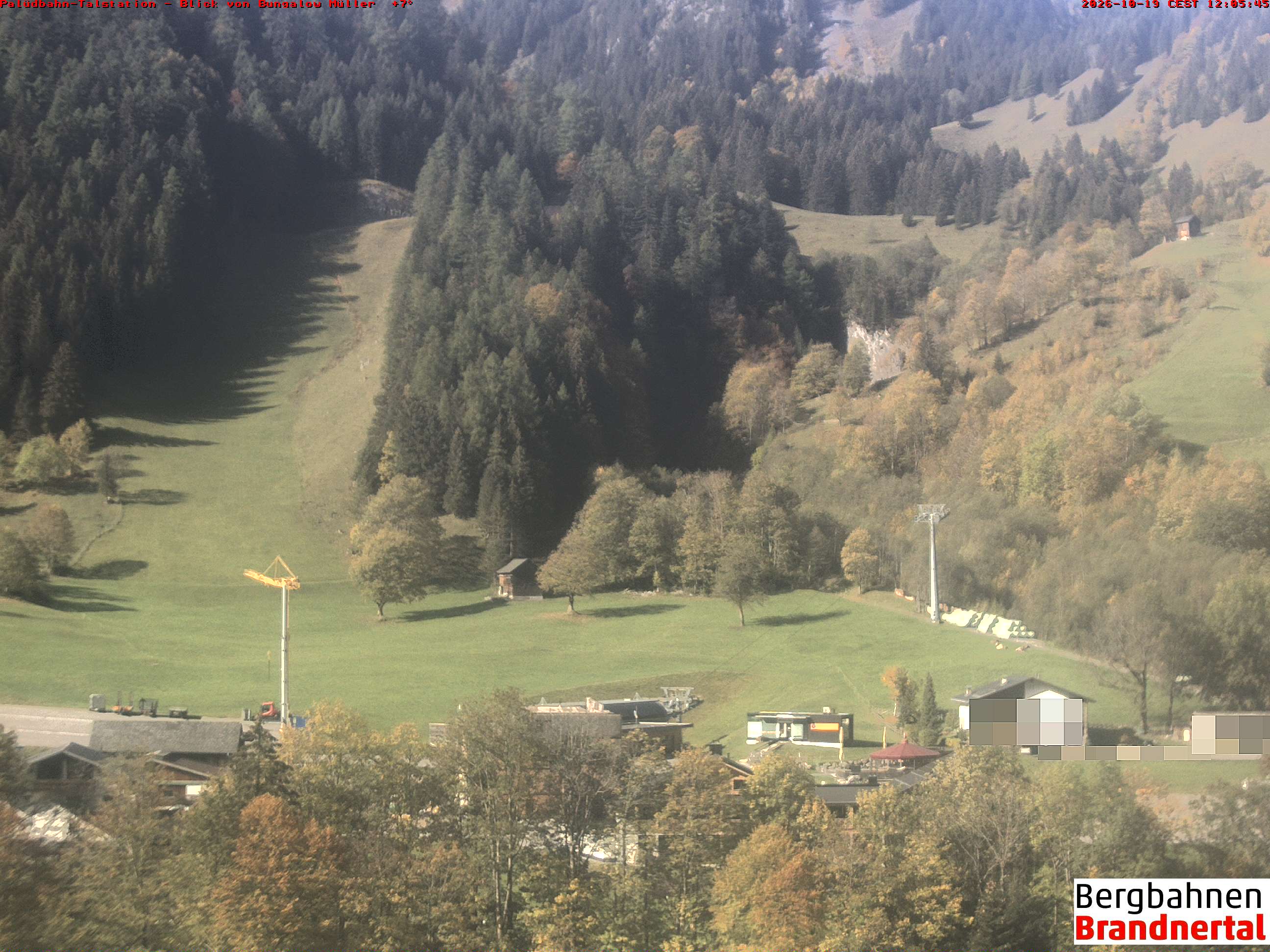 Blick auf Palüdbahn von Bungalow Müller