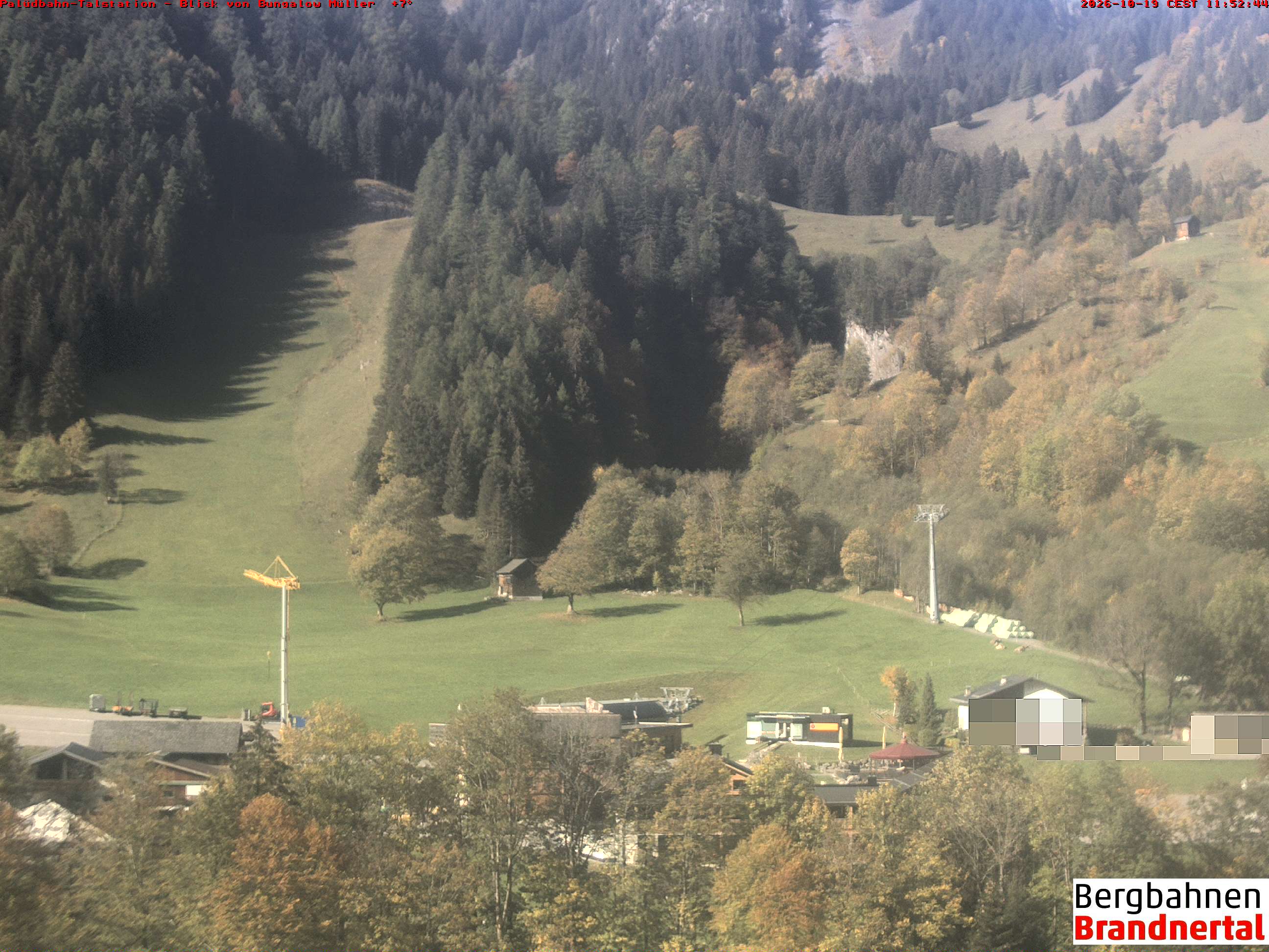 Blick auf Palüdbahn von Bungalow Müller