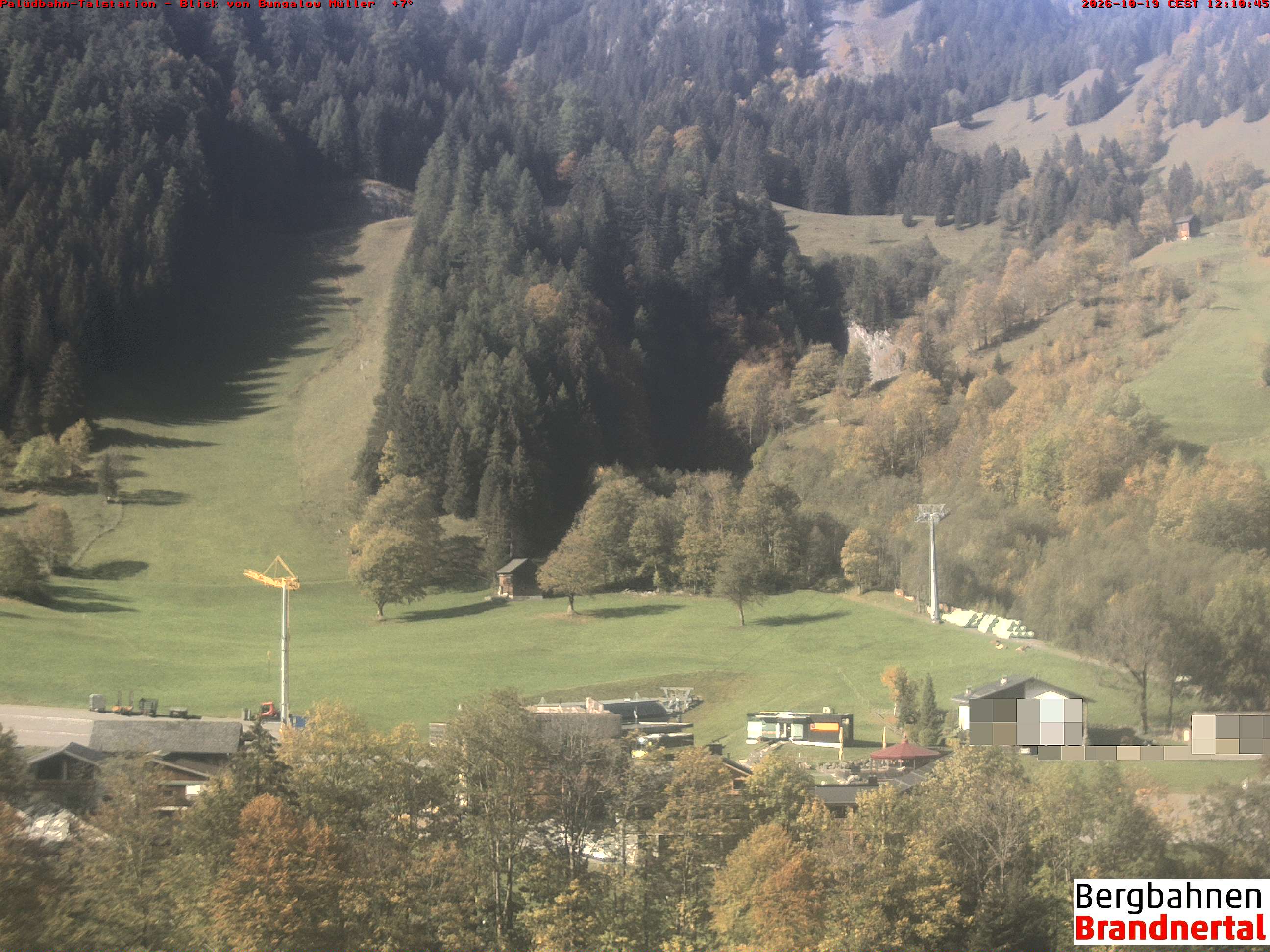 Blick auf Palüdbahn von Bungalow Müller