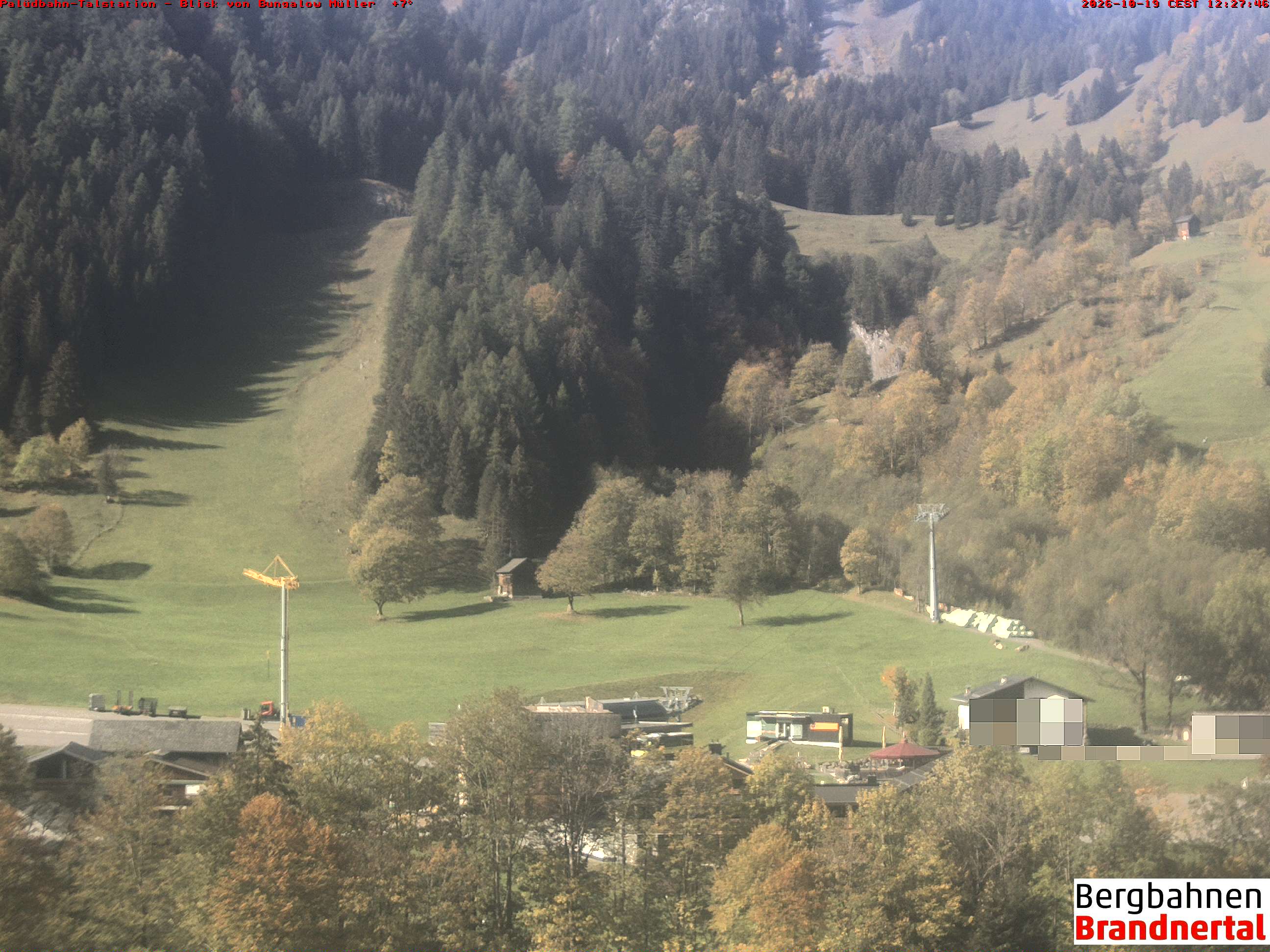 Blick auf Palüdbahn von Bungalow Müller