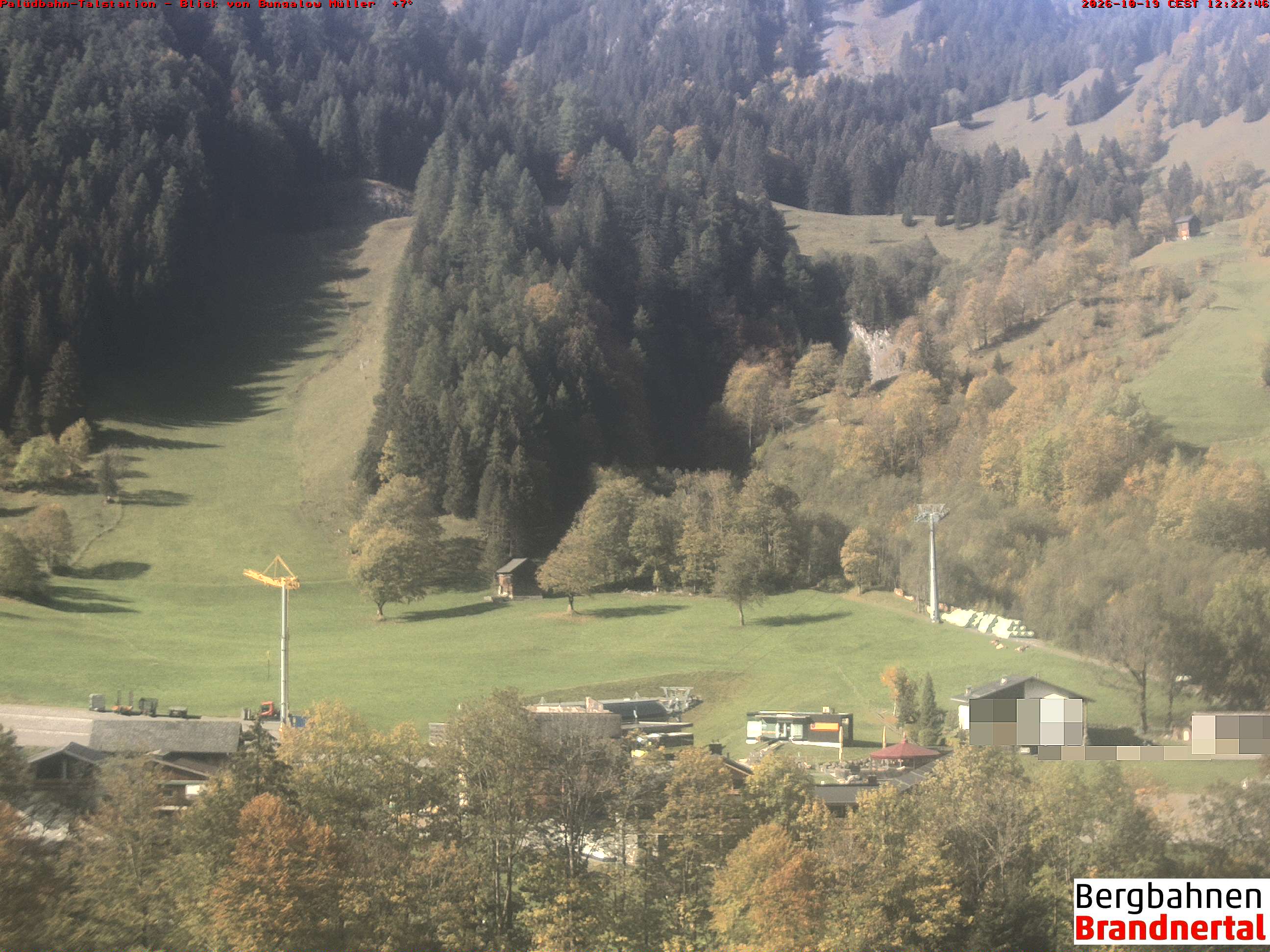 Blick auf Palüdbahn von Bungalow Müller