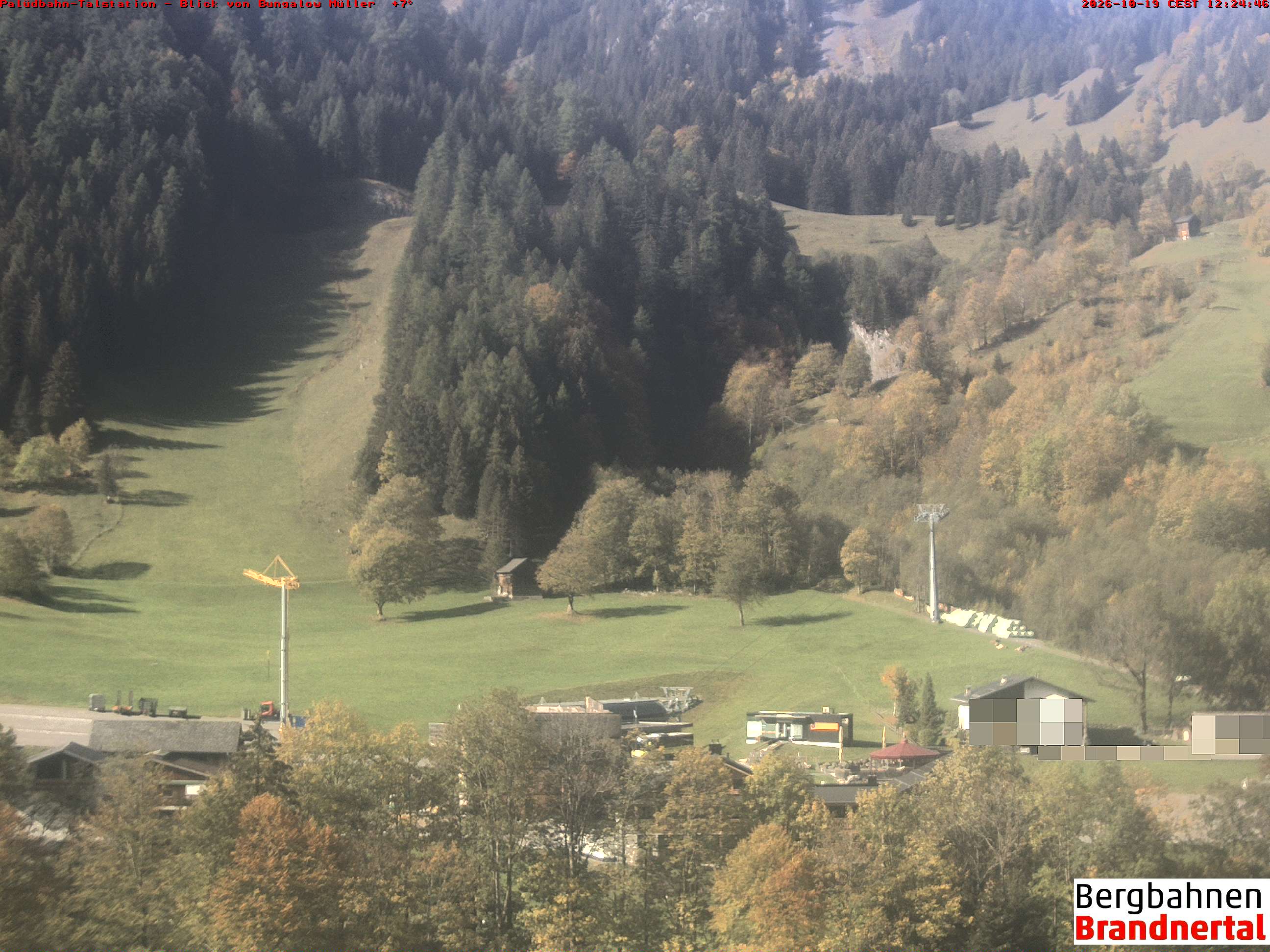 Blick auf Palüdbahn von Bungalow Müller