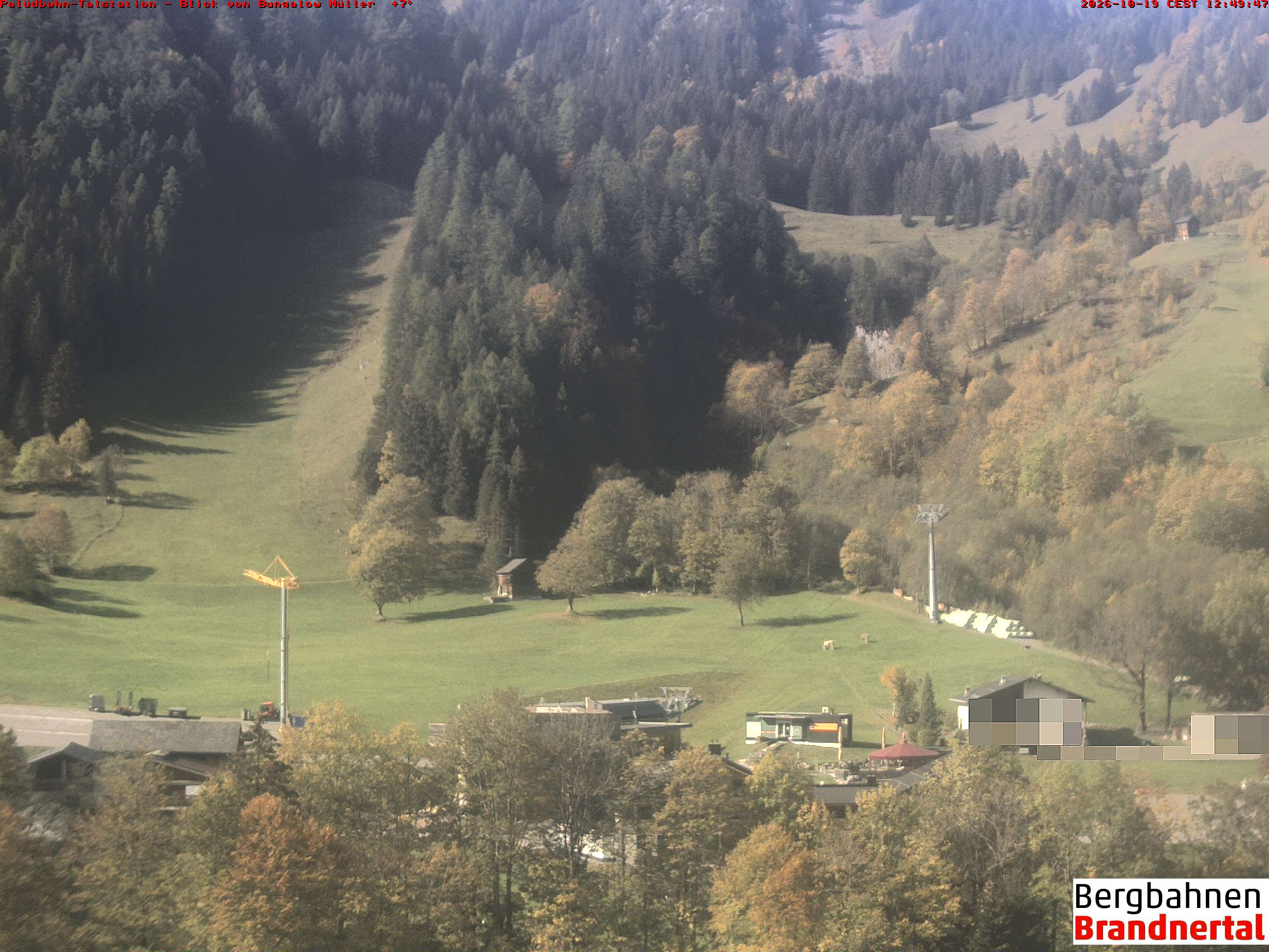 Blick auf Palüdbahn von Bungalow Müller