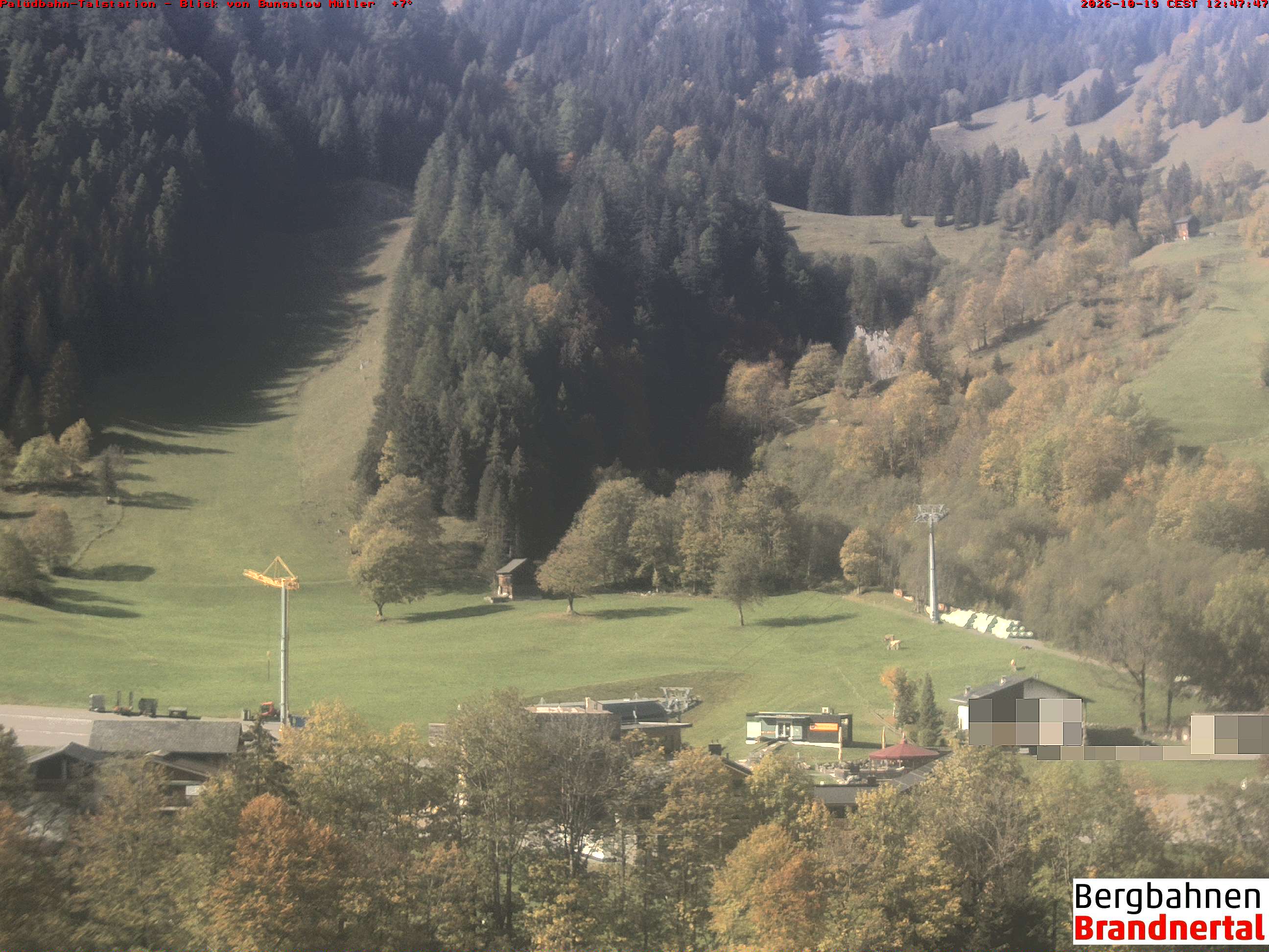 Blick auf Palüdbahn von Bungalow Müller