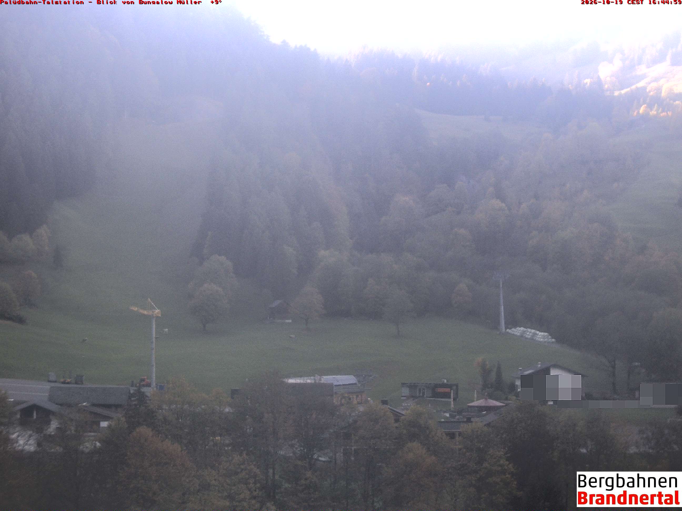 Blick auf Palüdbahn von Bungalow Müller