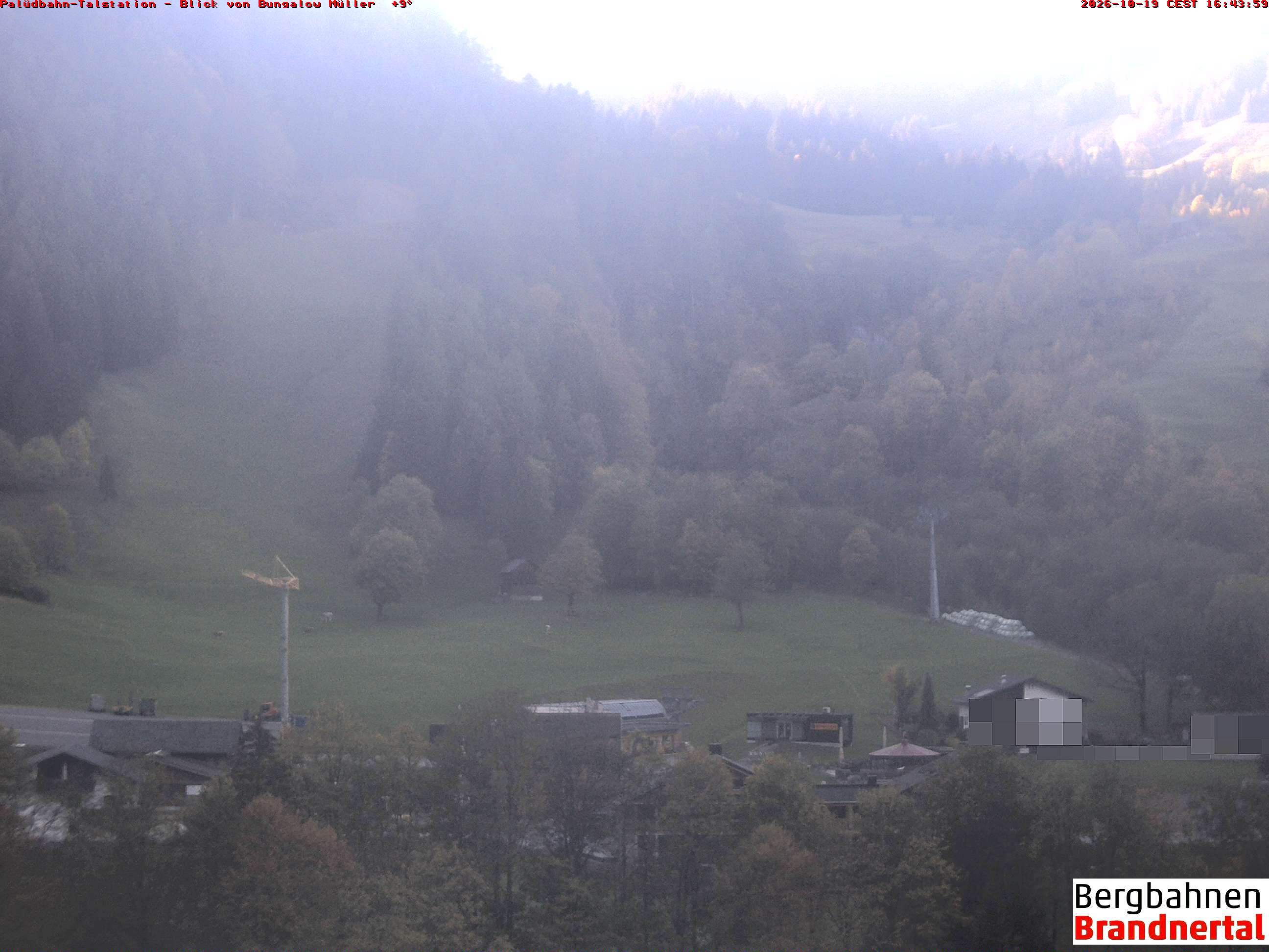 Blick auf Palüdbahn von Bungalow Müller