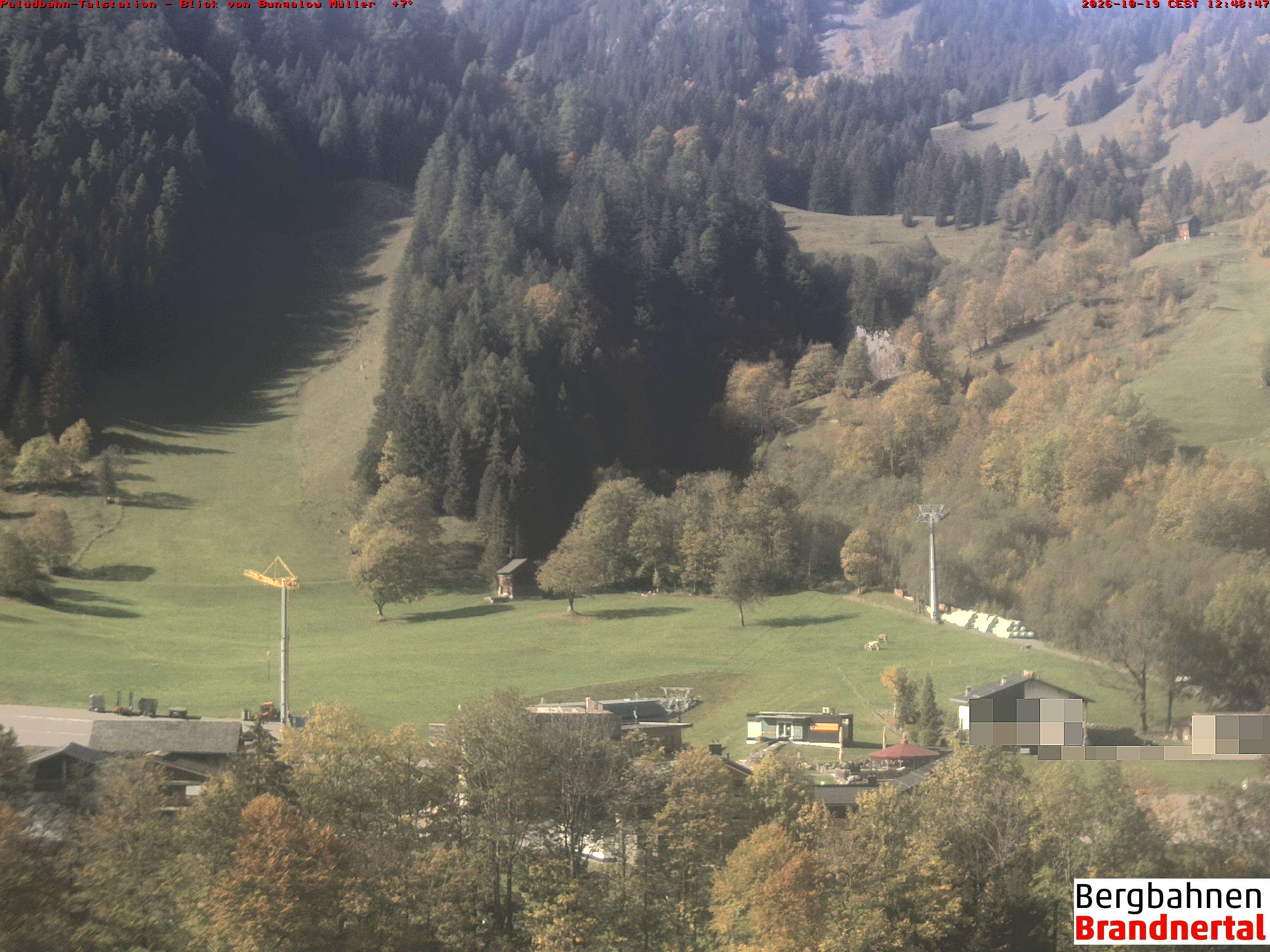 Blick auf Palüdbahn von Bungalow Müller