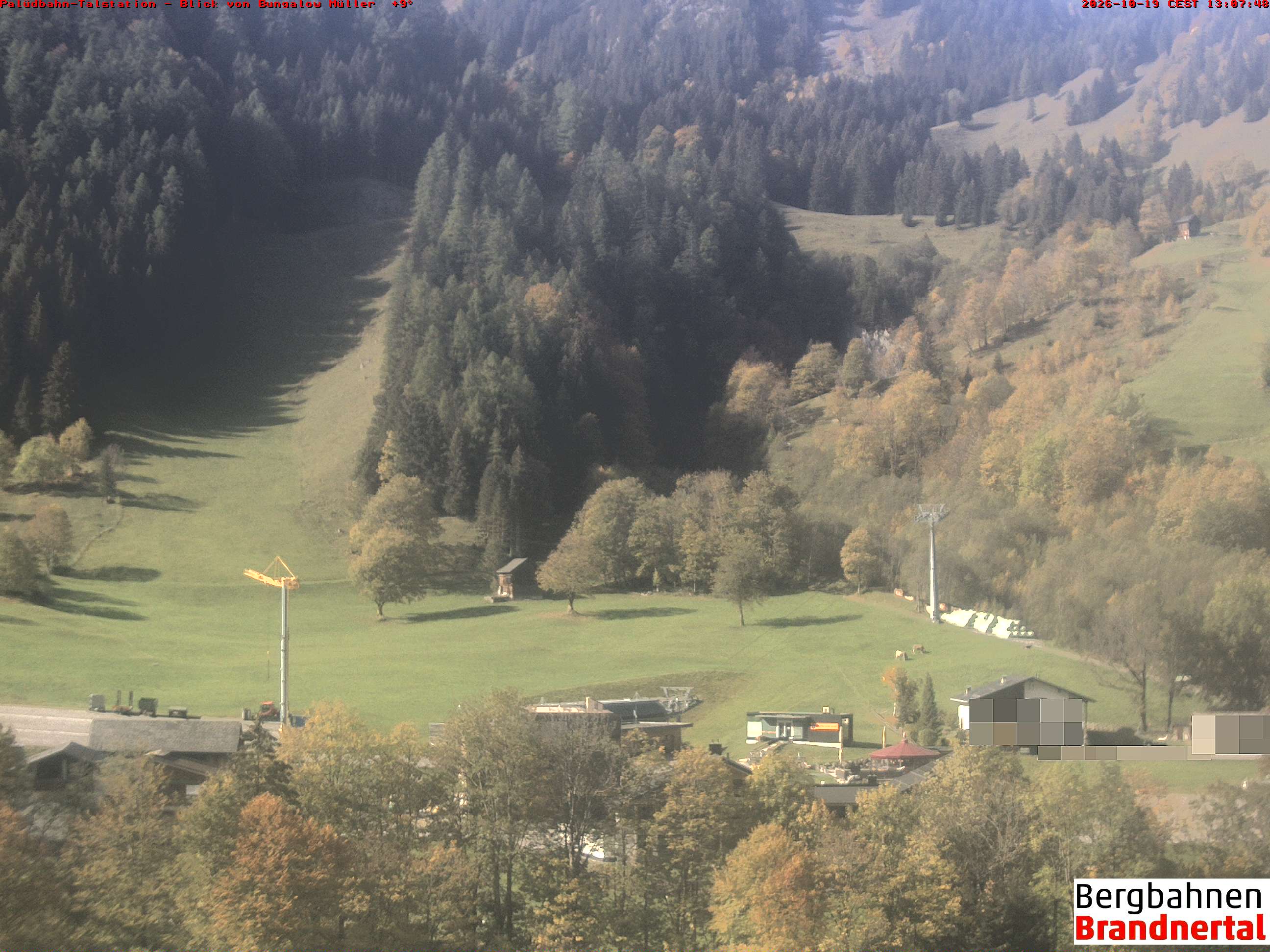 Blick auf Palüdbahn von Bungalow Müller