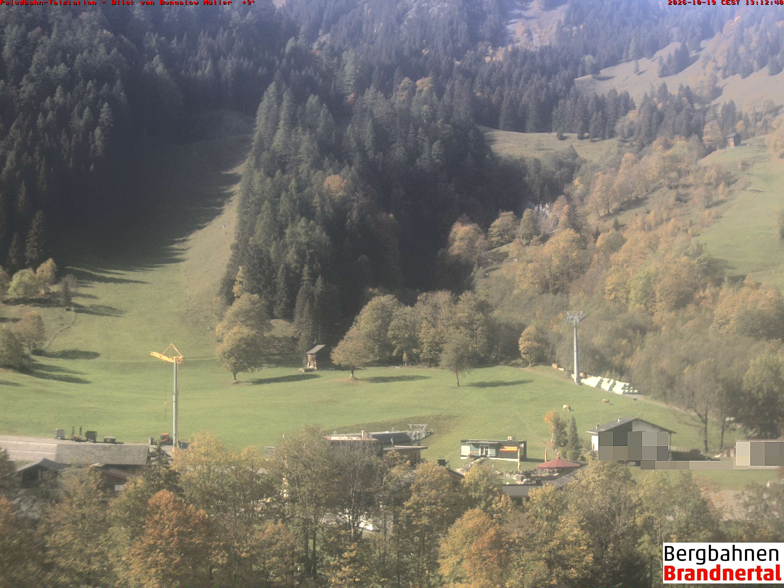 Blick auf Palüdbahn von Bungalow Müller