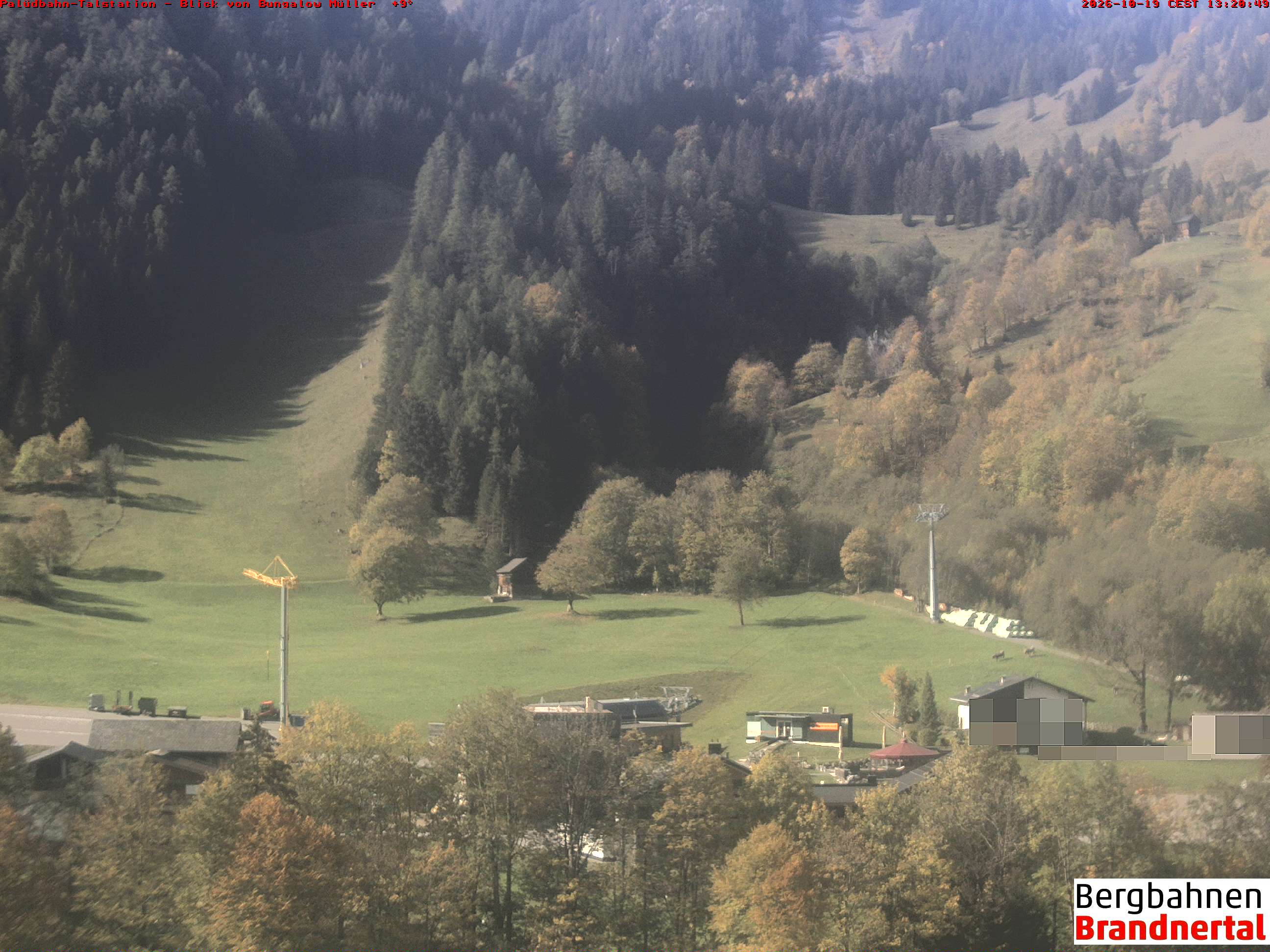 Blick auf Palüdbahn von Bungalow Müller