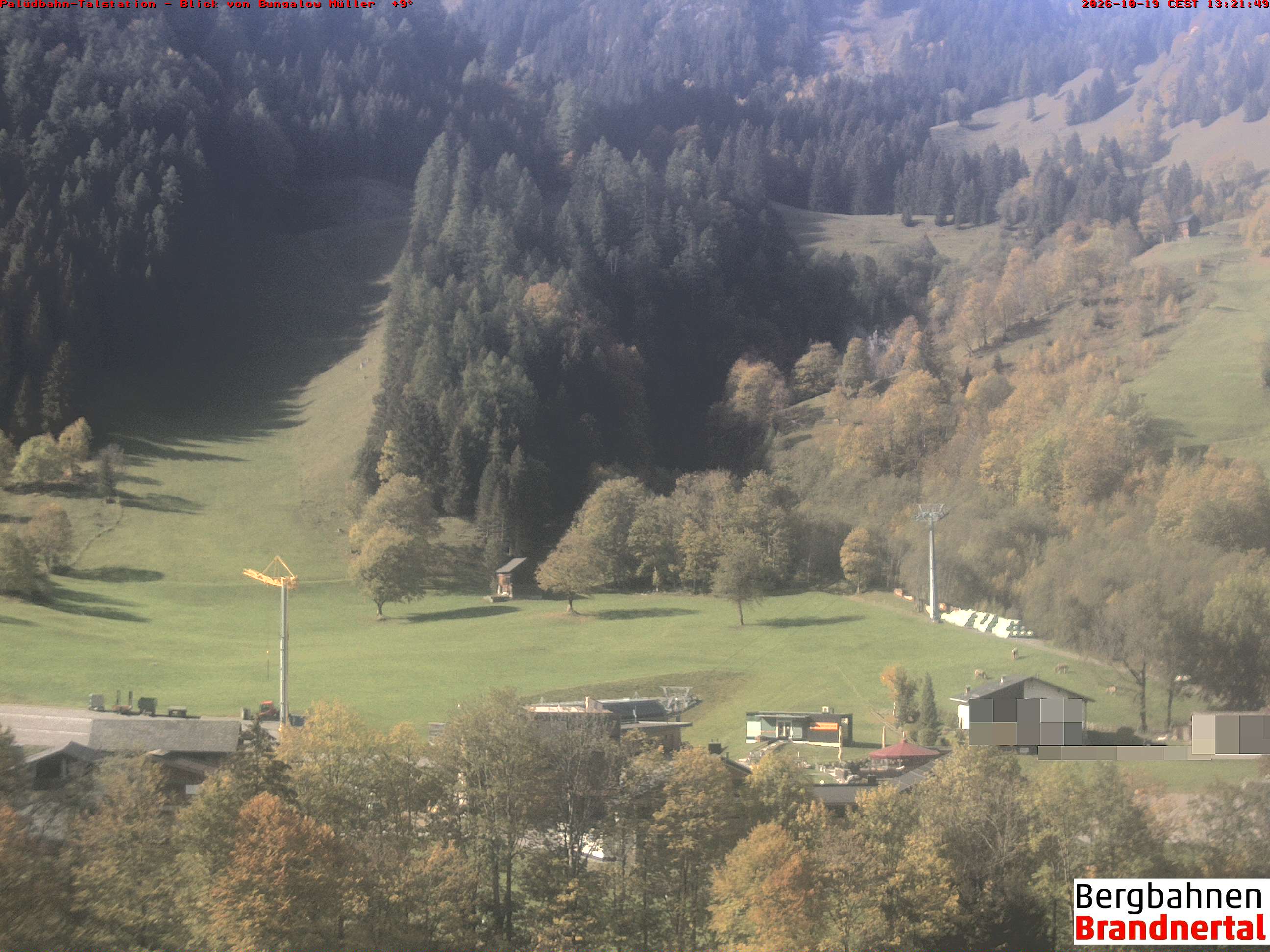 Blick auf Palüdbahn von Bungalow Müller