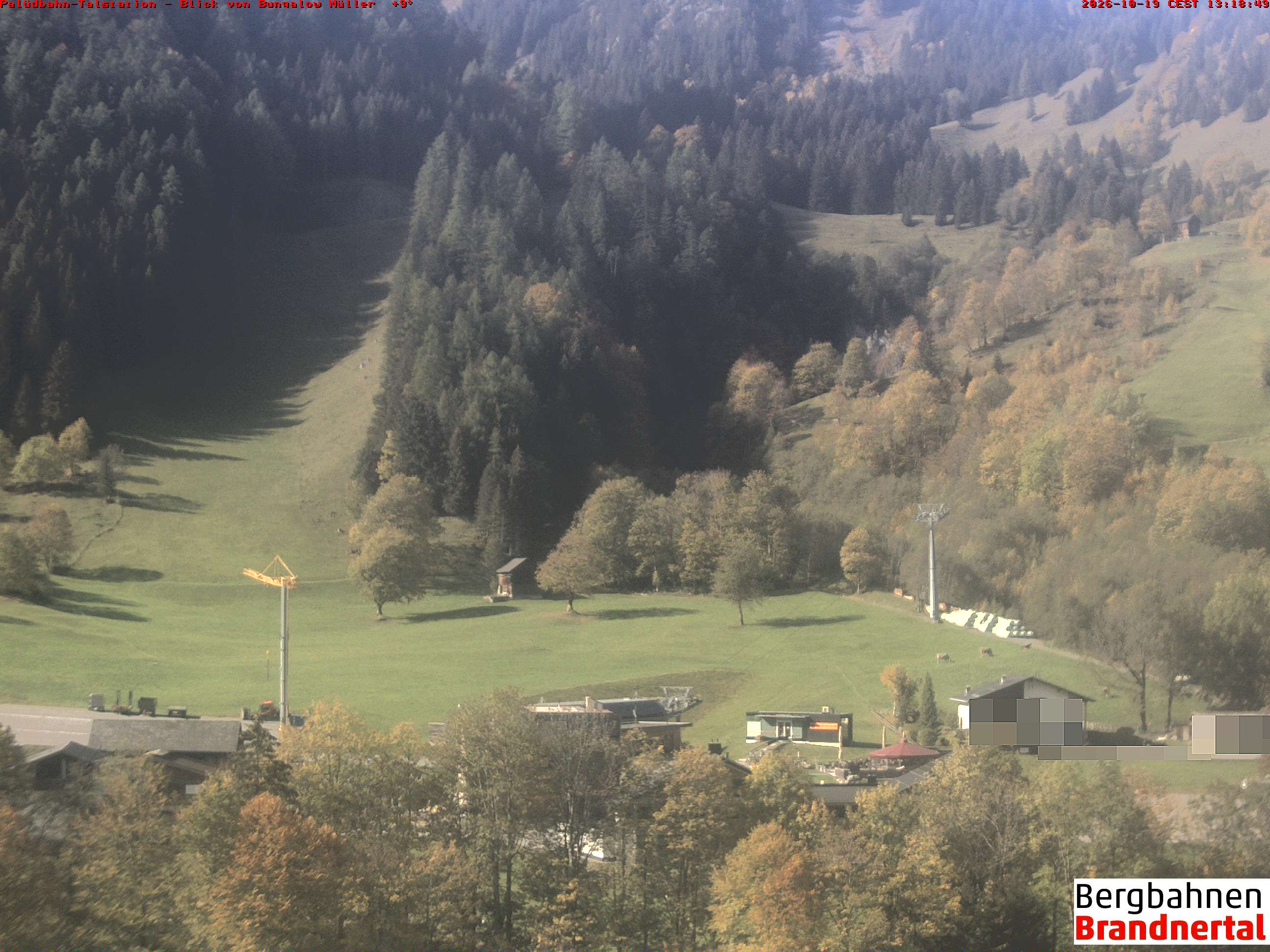 Blick auf Palüdbahn von Bungalow Müller