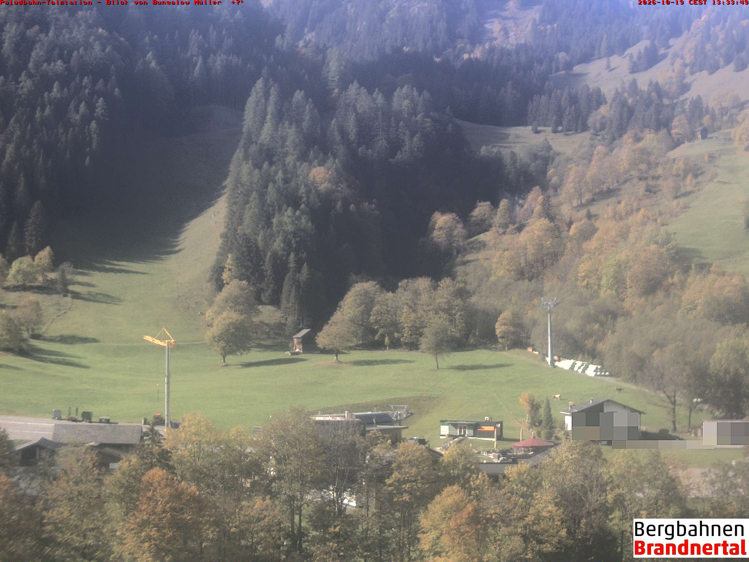 Blick auf Palüdbahn von Bungalow Müller