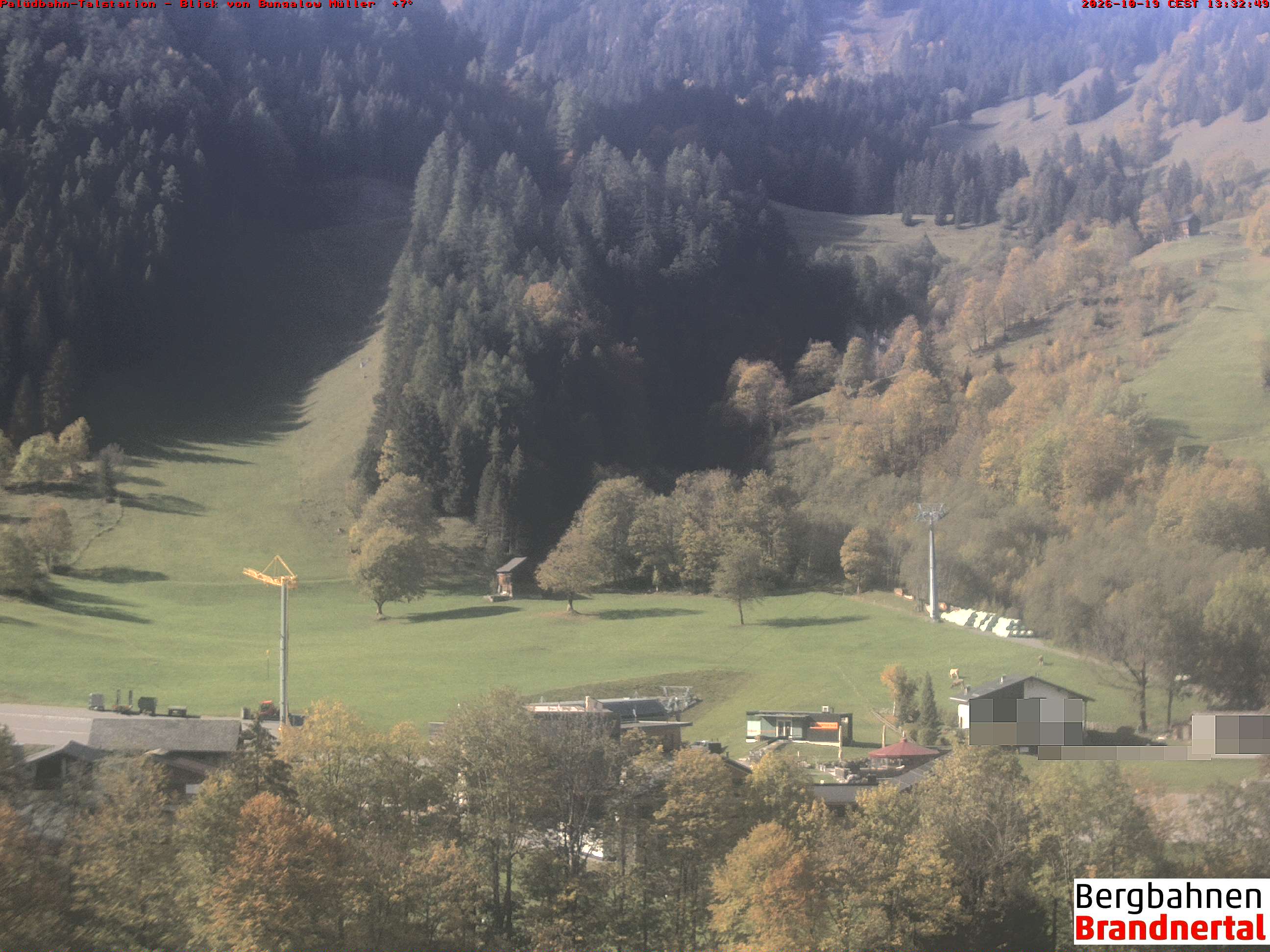 Blick auf Palüdbahn von Bungalow Müller