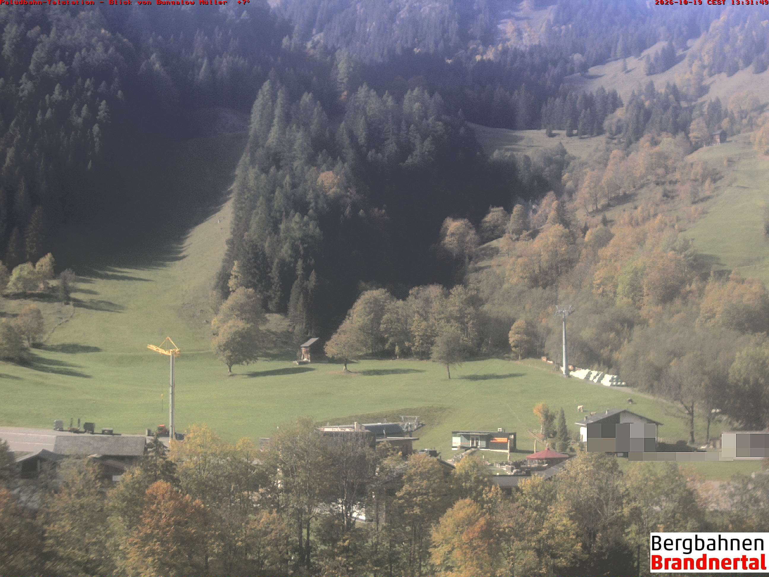 Blick auf Palüdbahn von Bungalow Müller