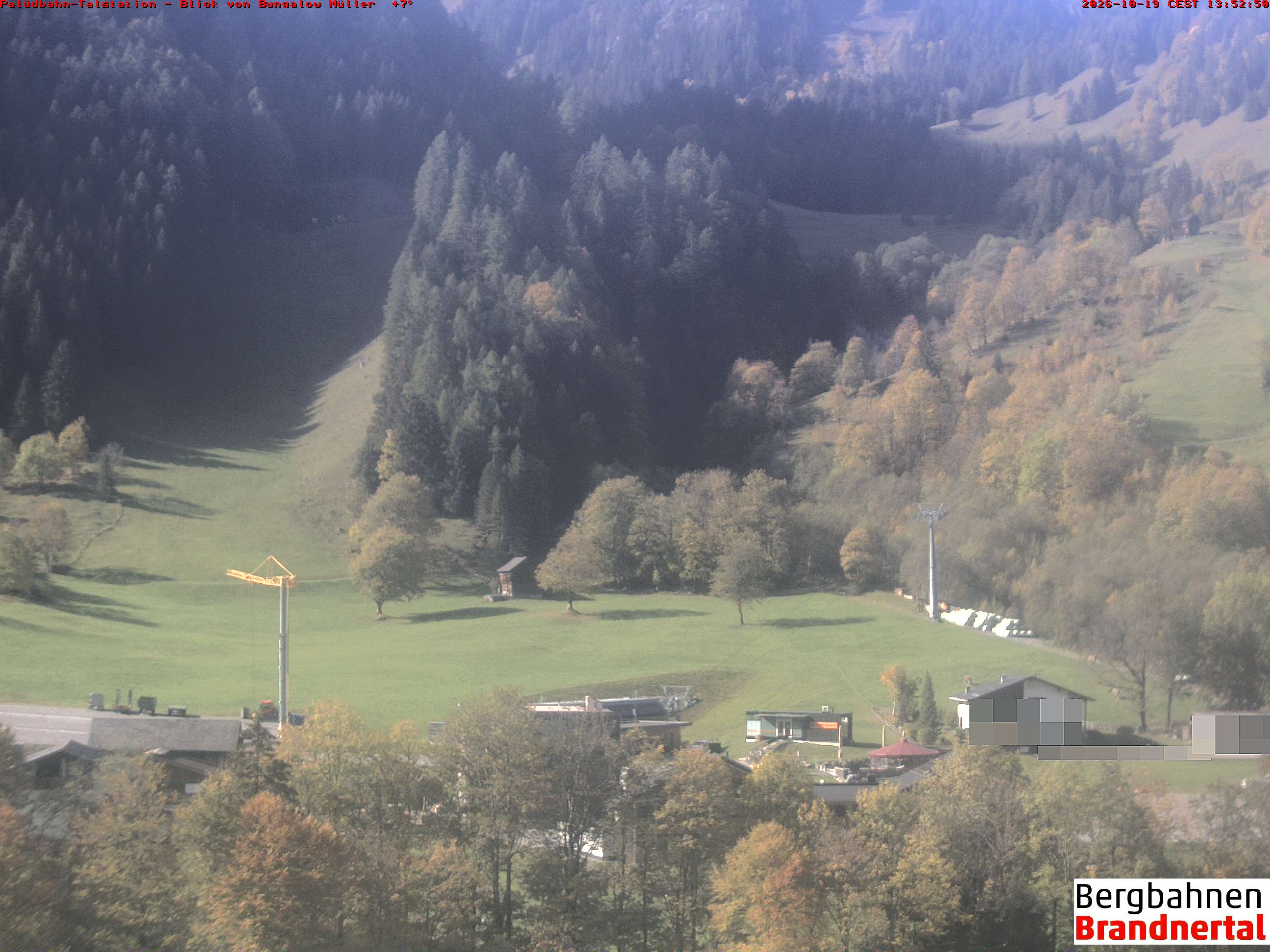 Blick auf Palüdbahn von Bungalow Müller